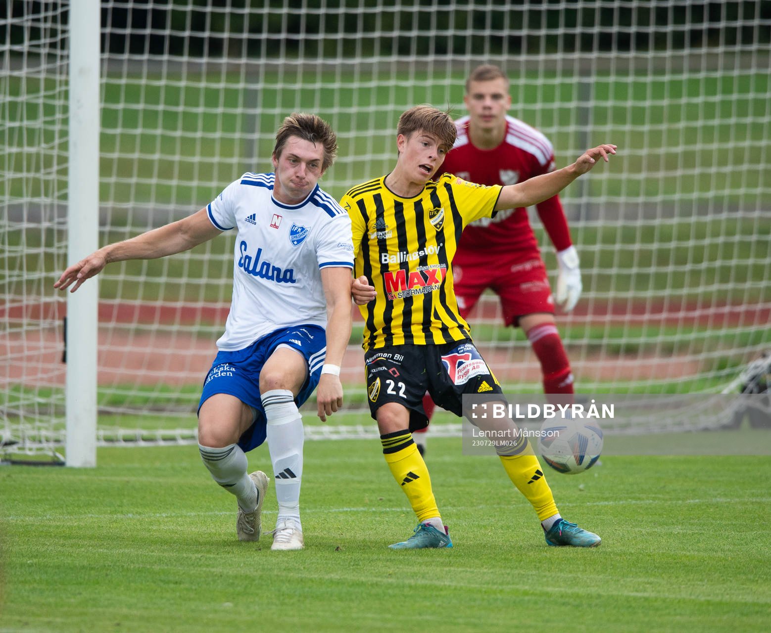 IFK Hässleholms Jussi Tikkanen I matchen i div. 2