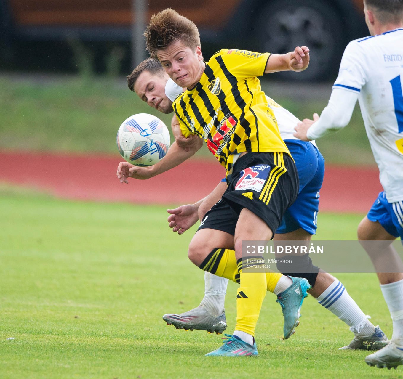 IFK Hässleholms Jussi Tikkanen I matchen i div. 2