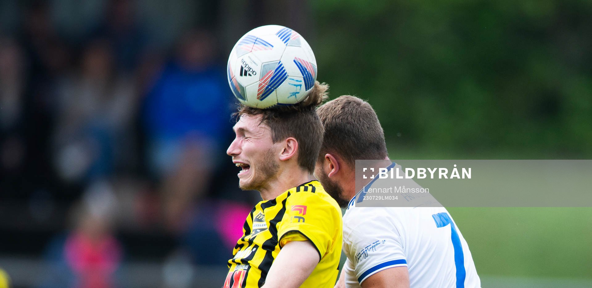 IFK Hässleholms Edvin Nilsson I matchen i div. 2 mellanIFK
