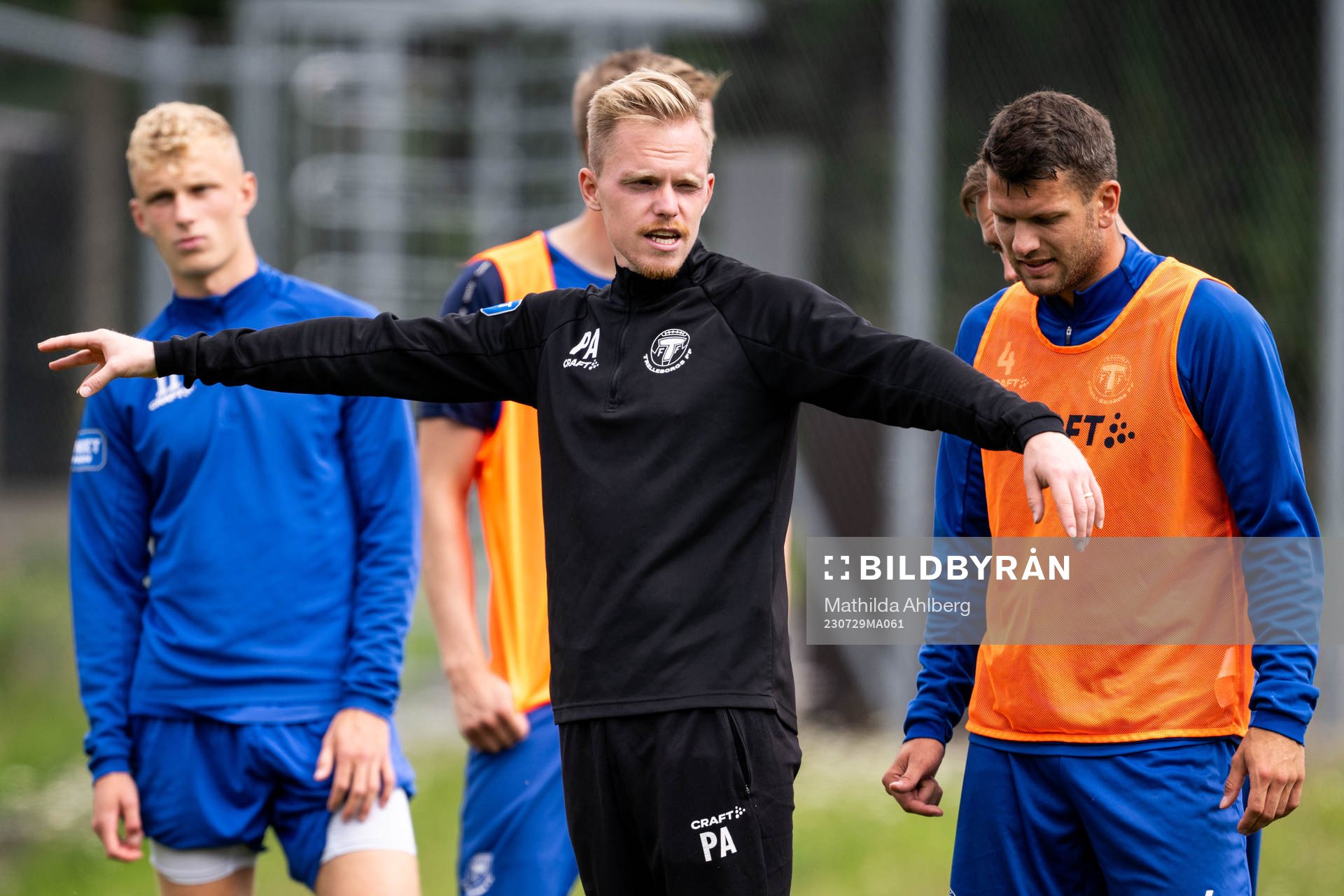 Målvaktstränare Patrik Abrahamsson