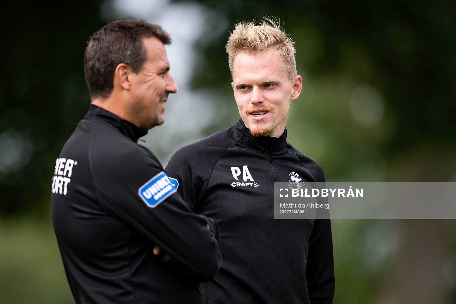 Målvaktstränare Patrik Abrahamsson