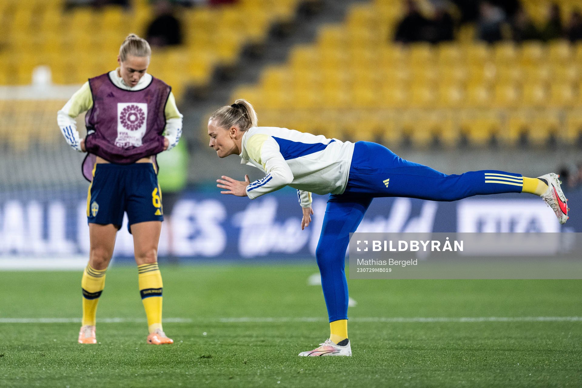 Magdalena Eriksson and Fridolina Rolfö of Sweden