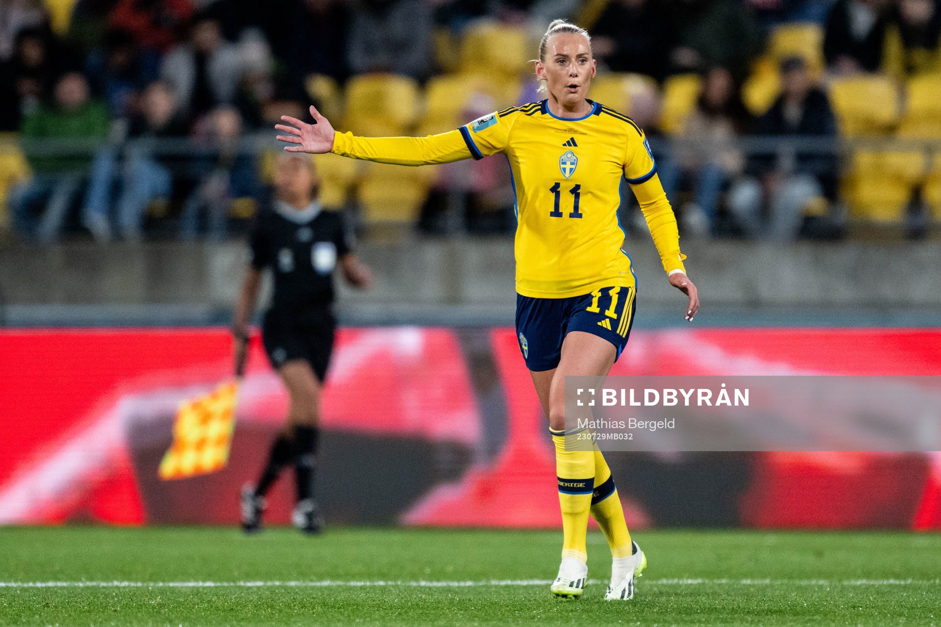 Stina Blackstenius of Sweden