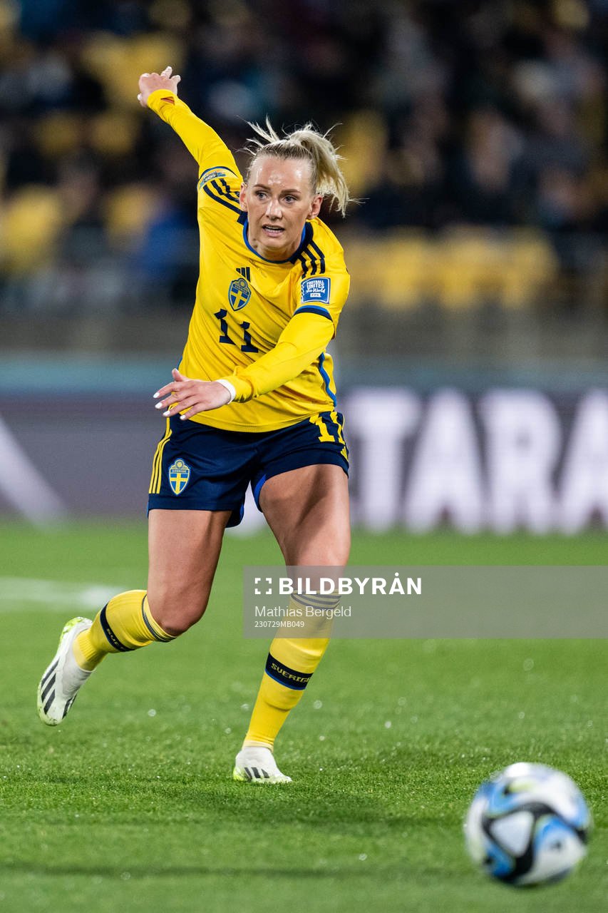 Stina Blackstenius of Sweden