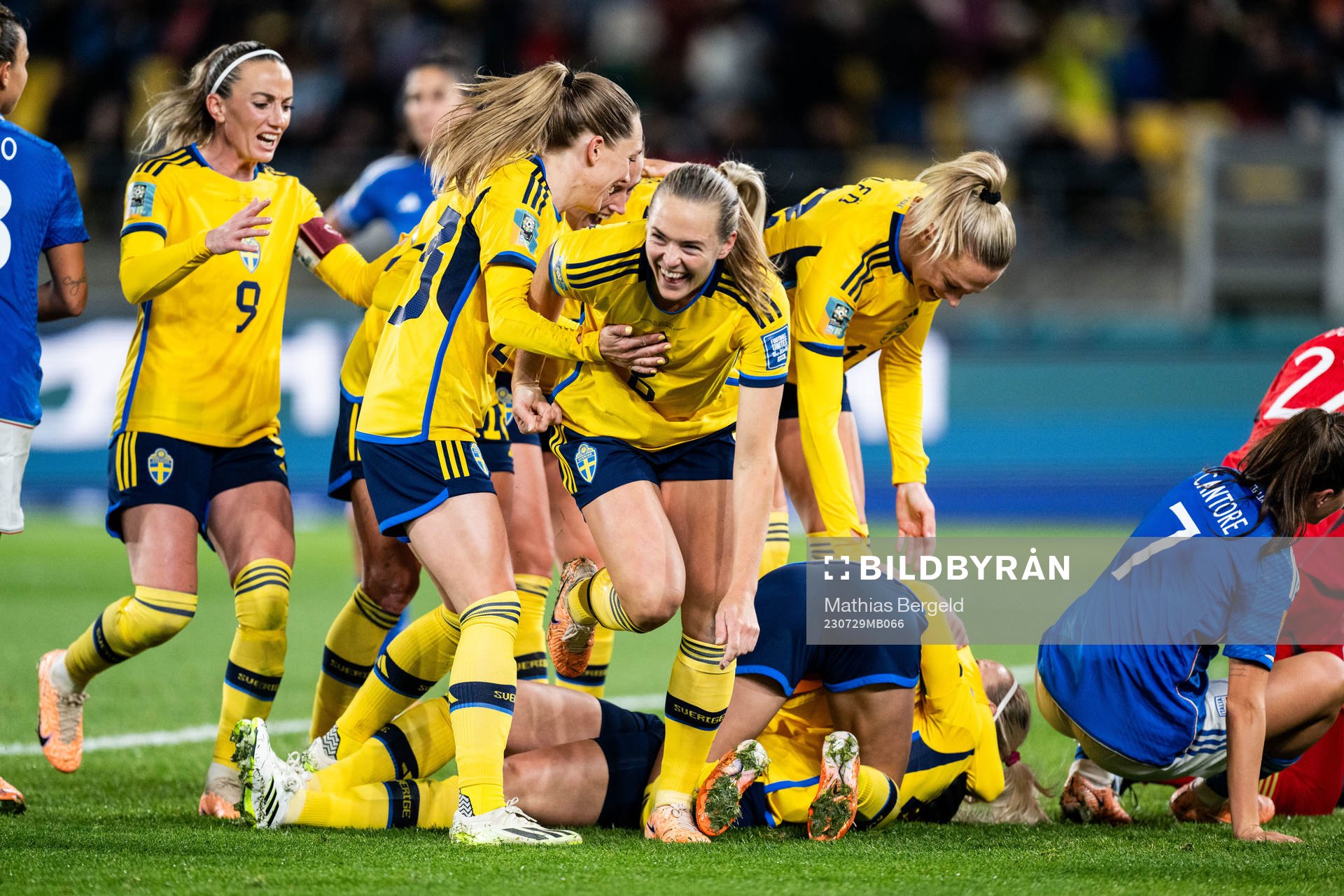 Kosovare Asllani, Elin Rubensson, Magdalena Eriksson,