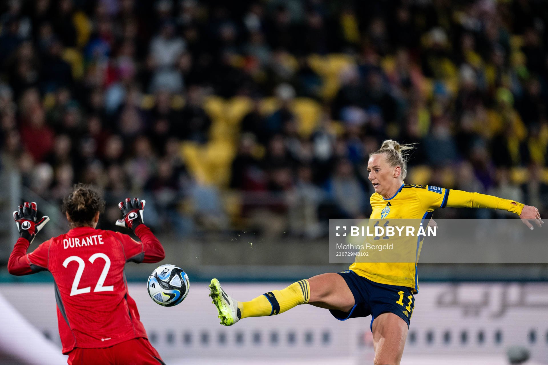 Goalkeeper Francesca Durante of Italy and Stina