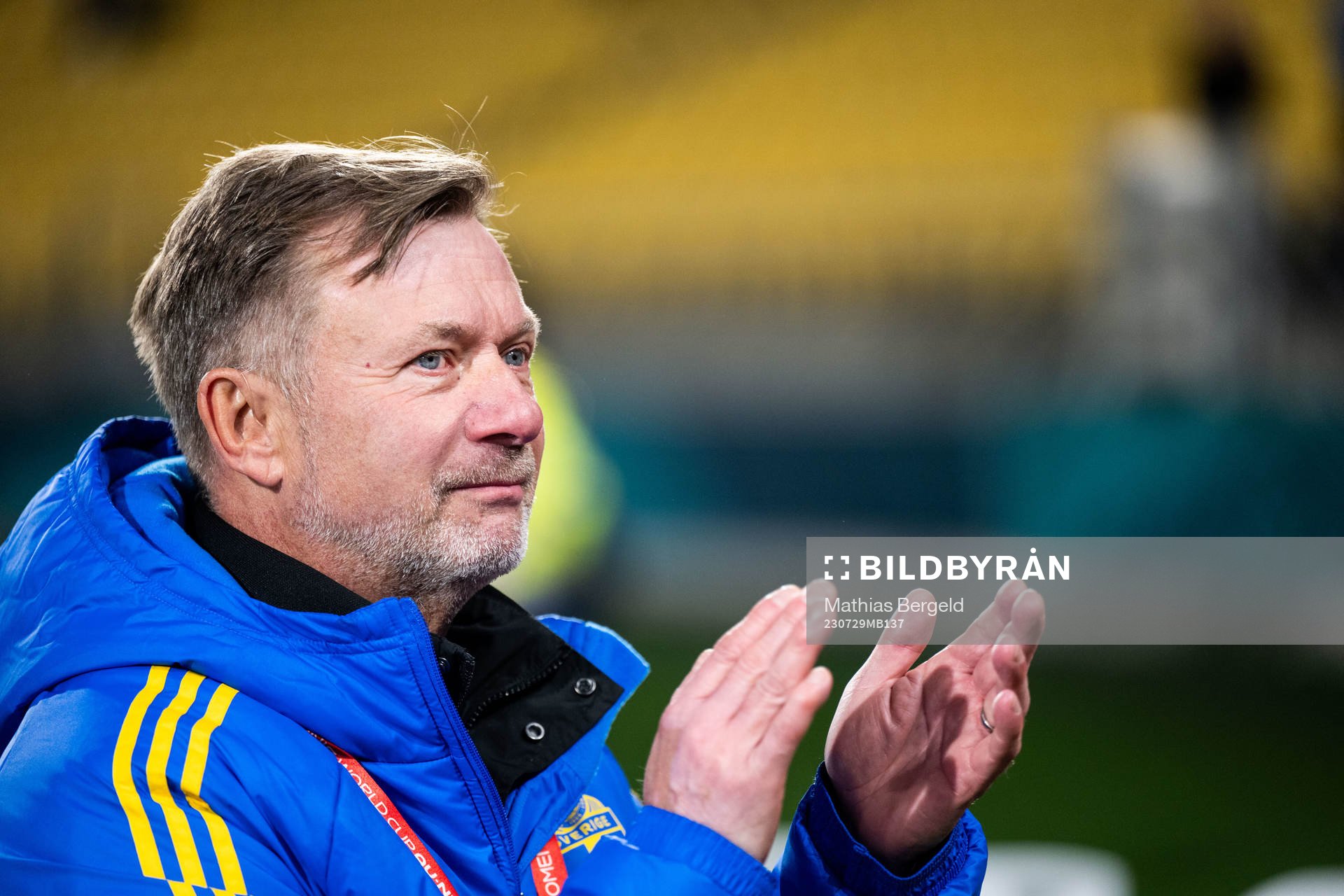 Head coach Peter Gerhardsson of Sweden