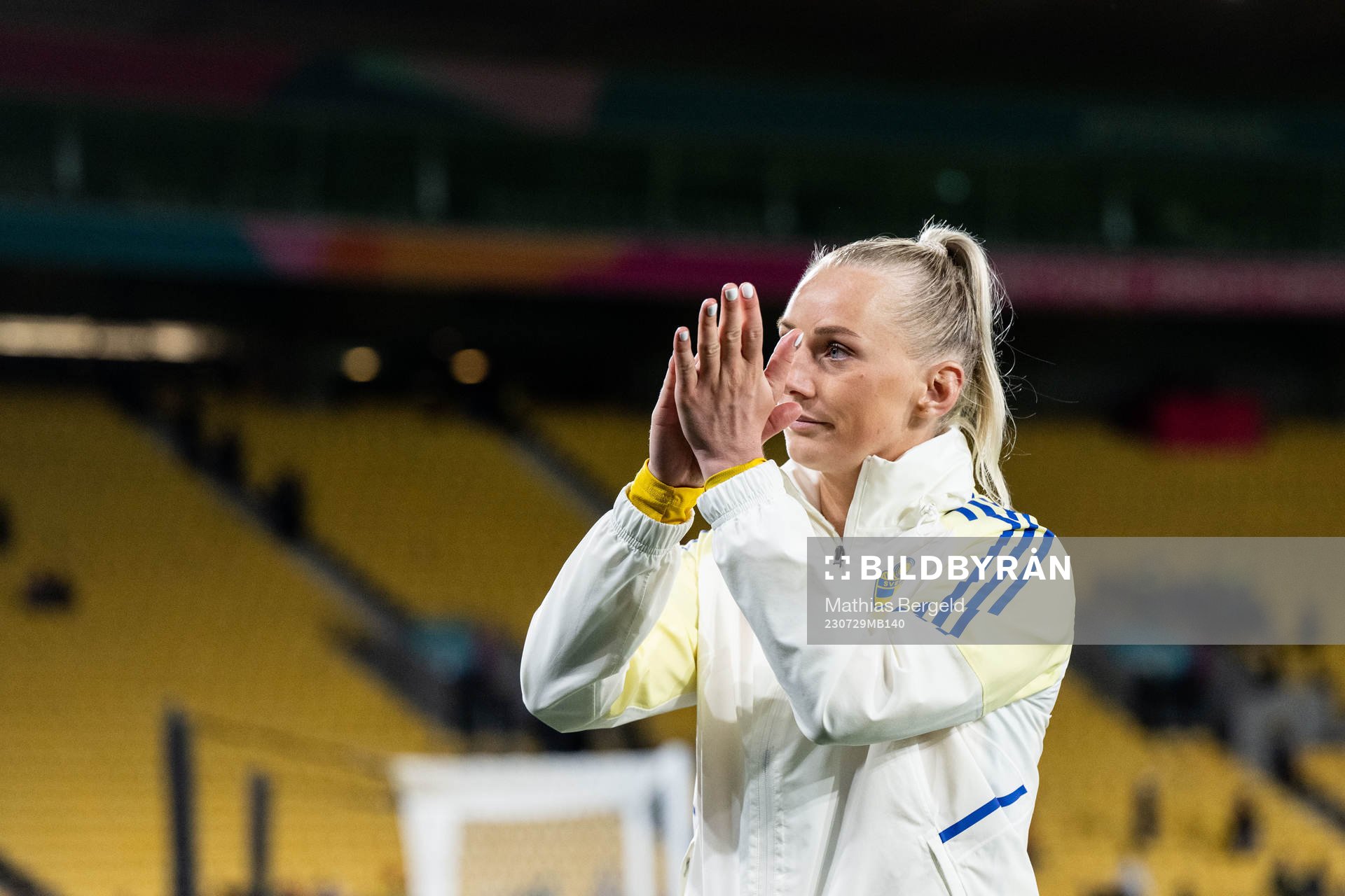 Stina Blackstenius of Sweden