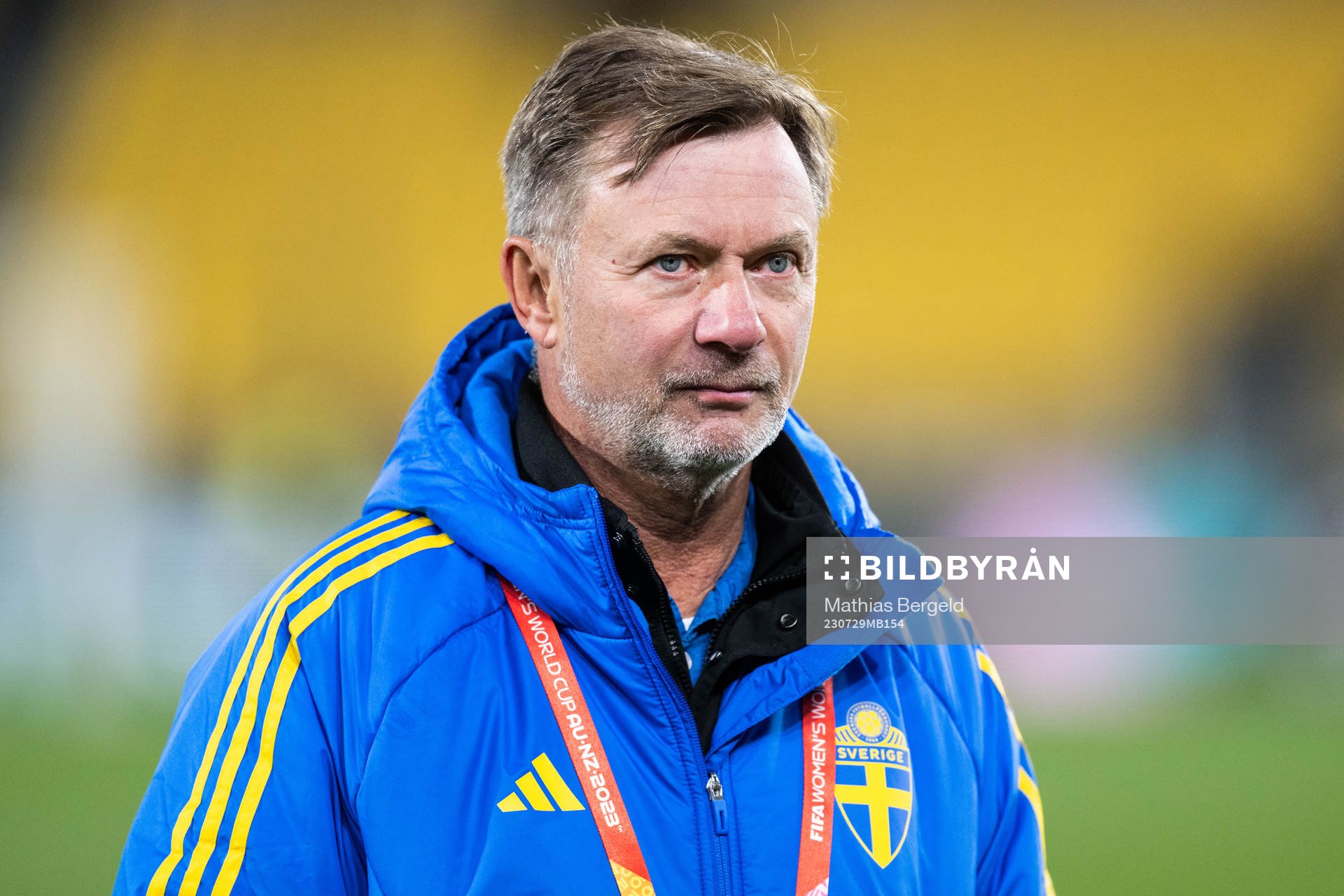 Head coach Peter Gerhardsson of Sweden