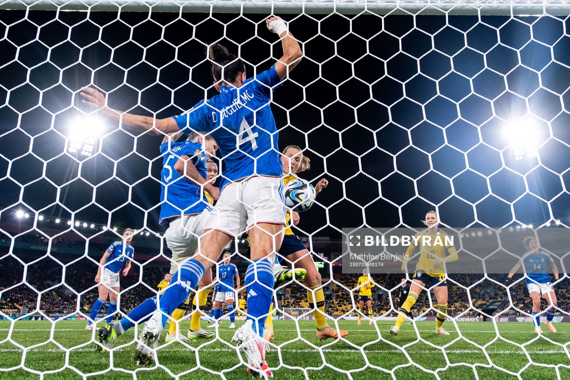 Lucia Giuglielmo of Italy concedes 2-0