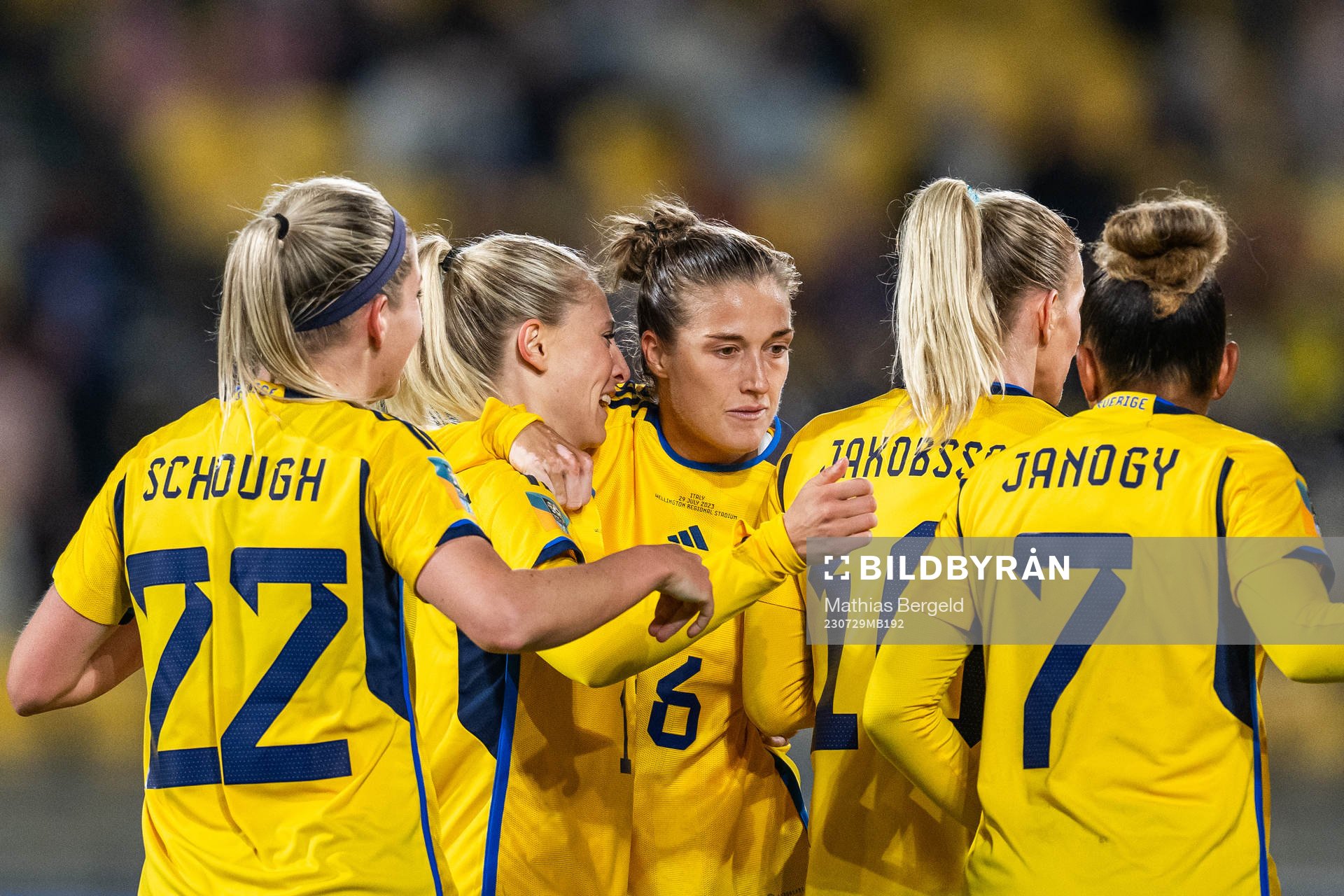 Olivia Schough, Rebecka Blomqvist, Filippa Angeldahl, Sofia