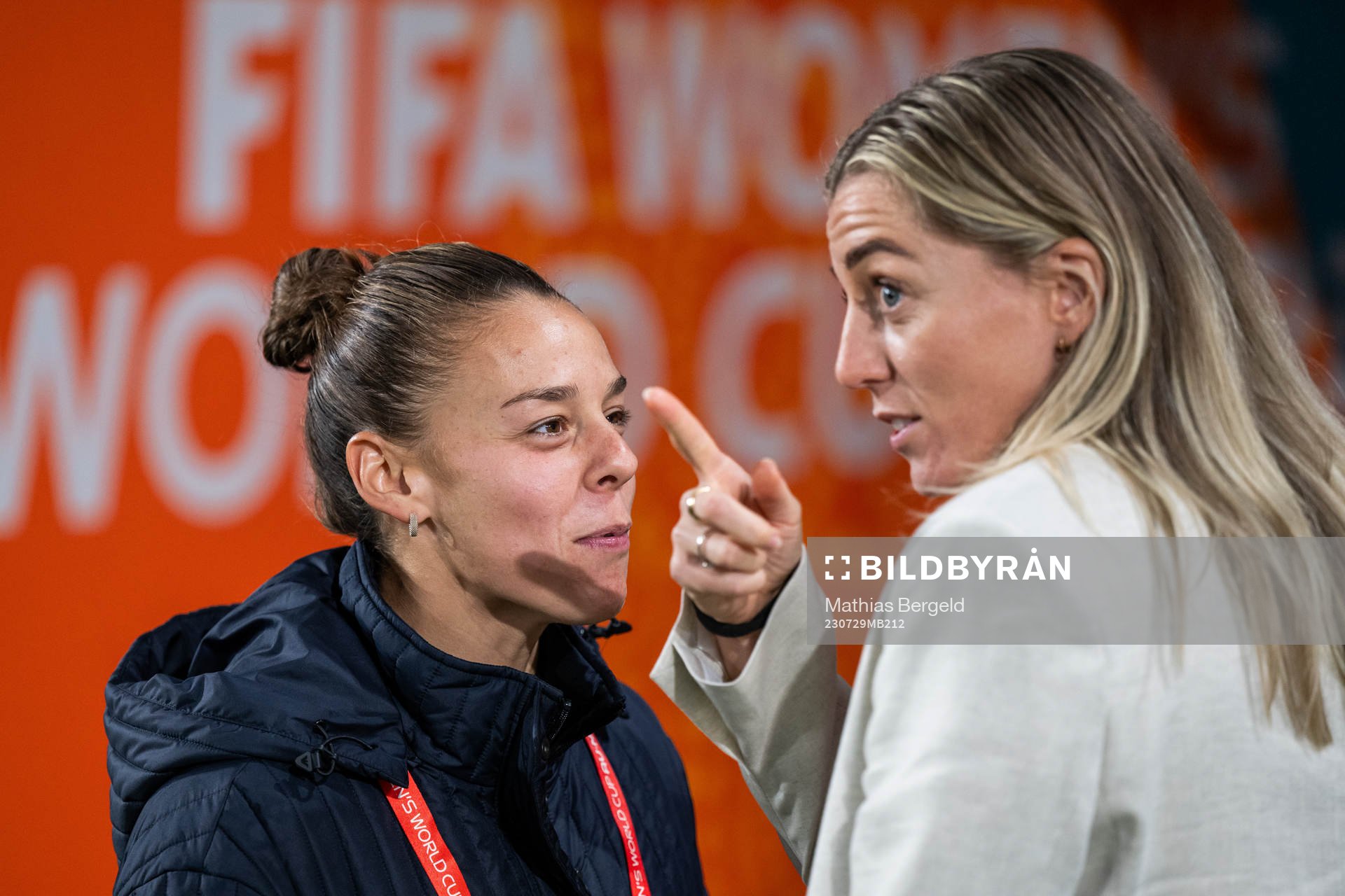 Lisa Boattin of Italy and Linda Sembrant of Sweden