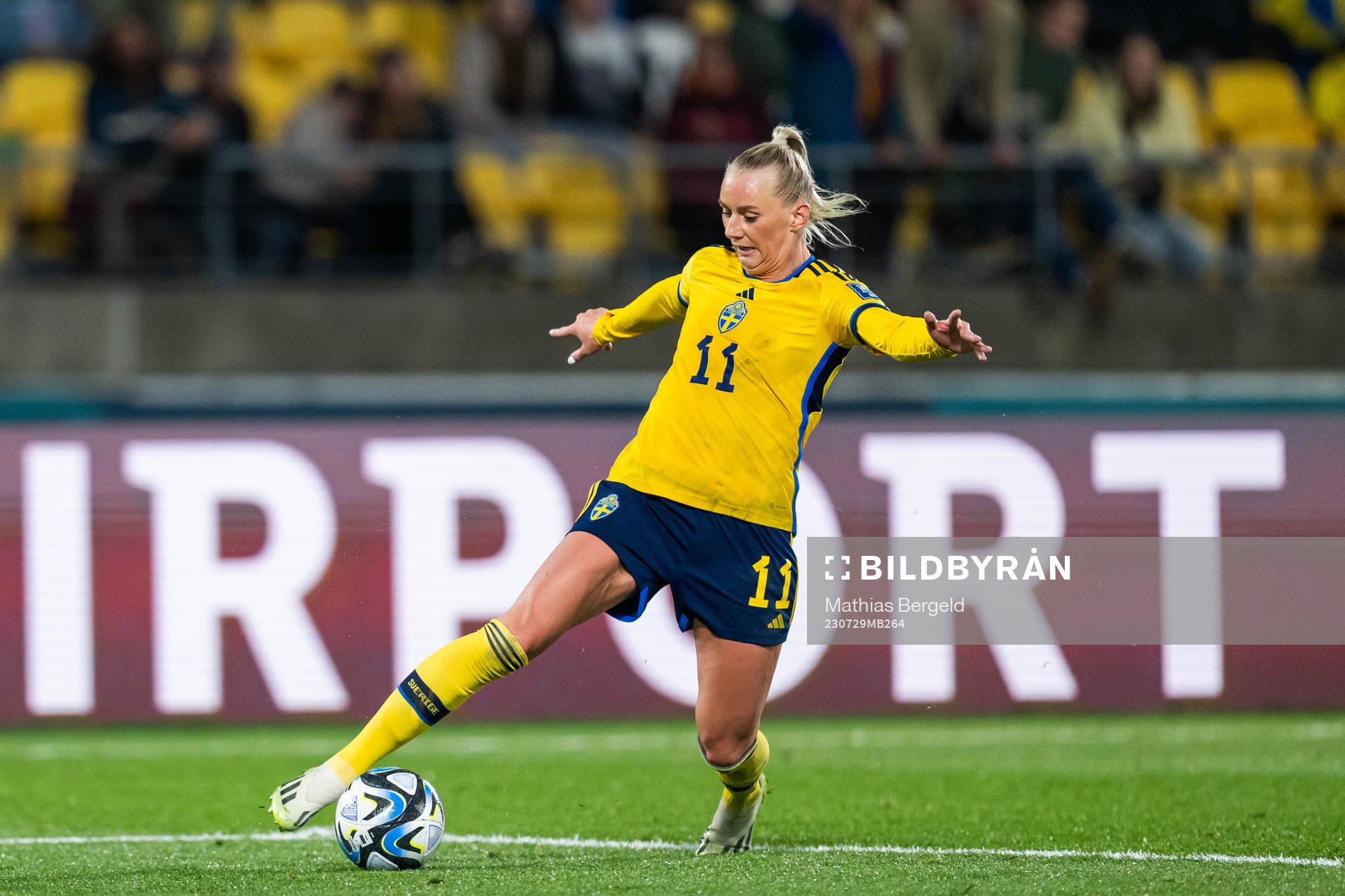Stina Blackstenius of Sweden