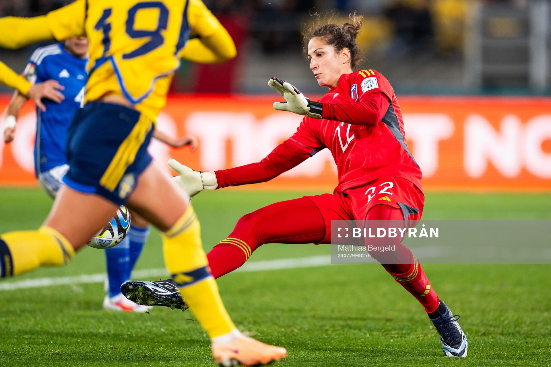 Goalkeeper Francesca Durante of Italy