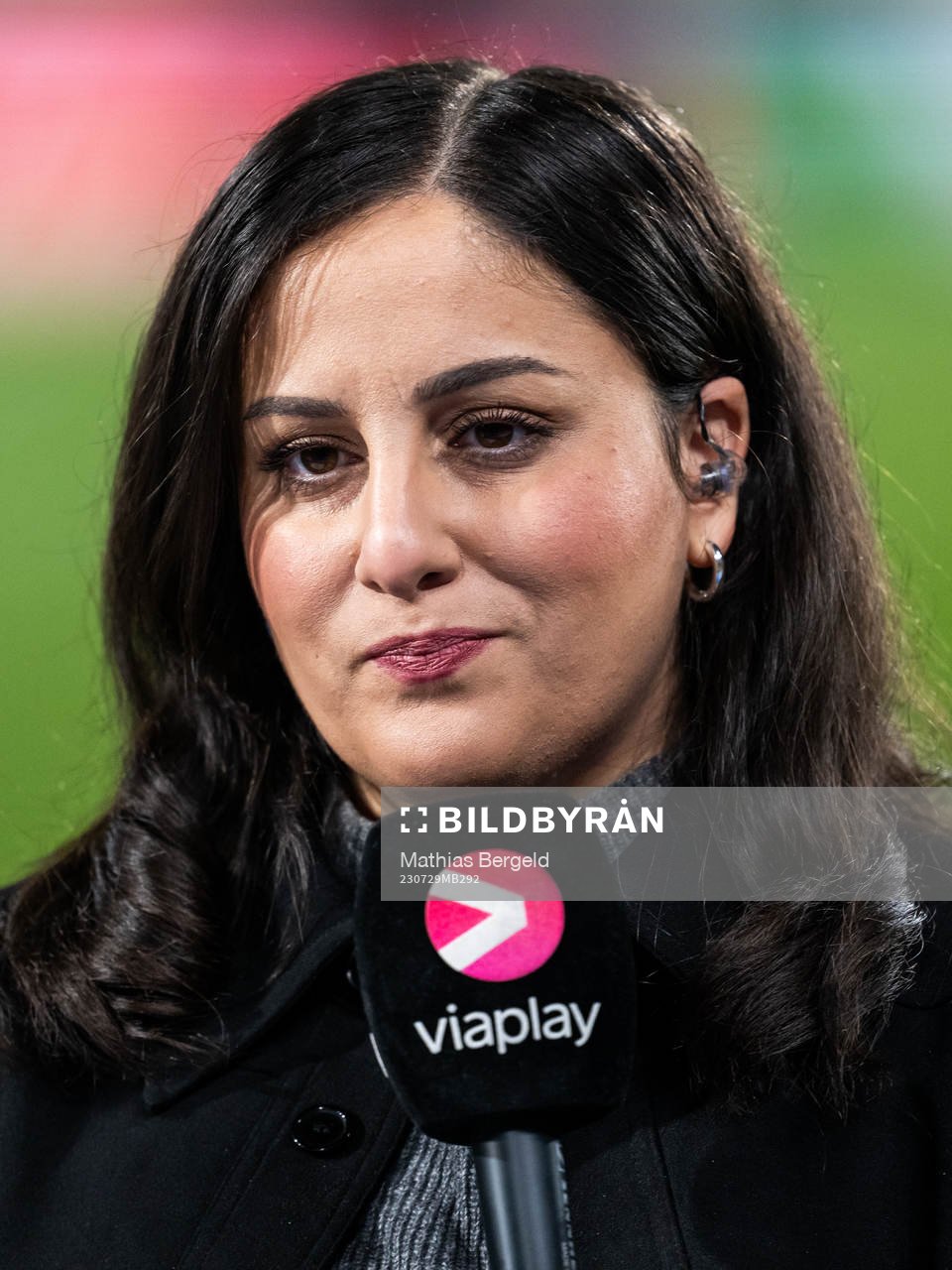 Jennifer Kücükaslan of Swedish broadcaster Viaplay
