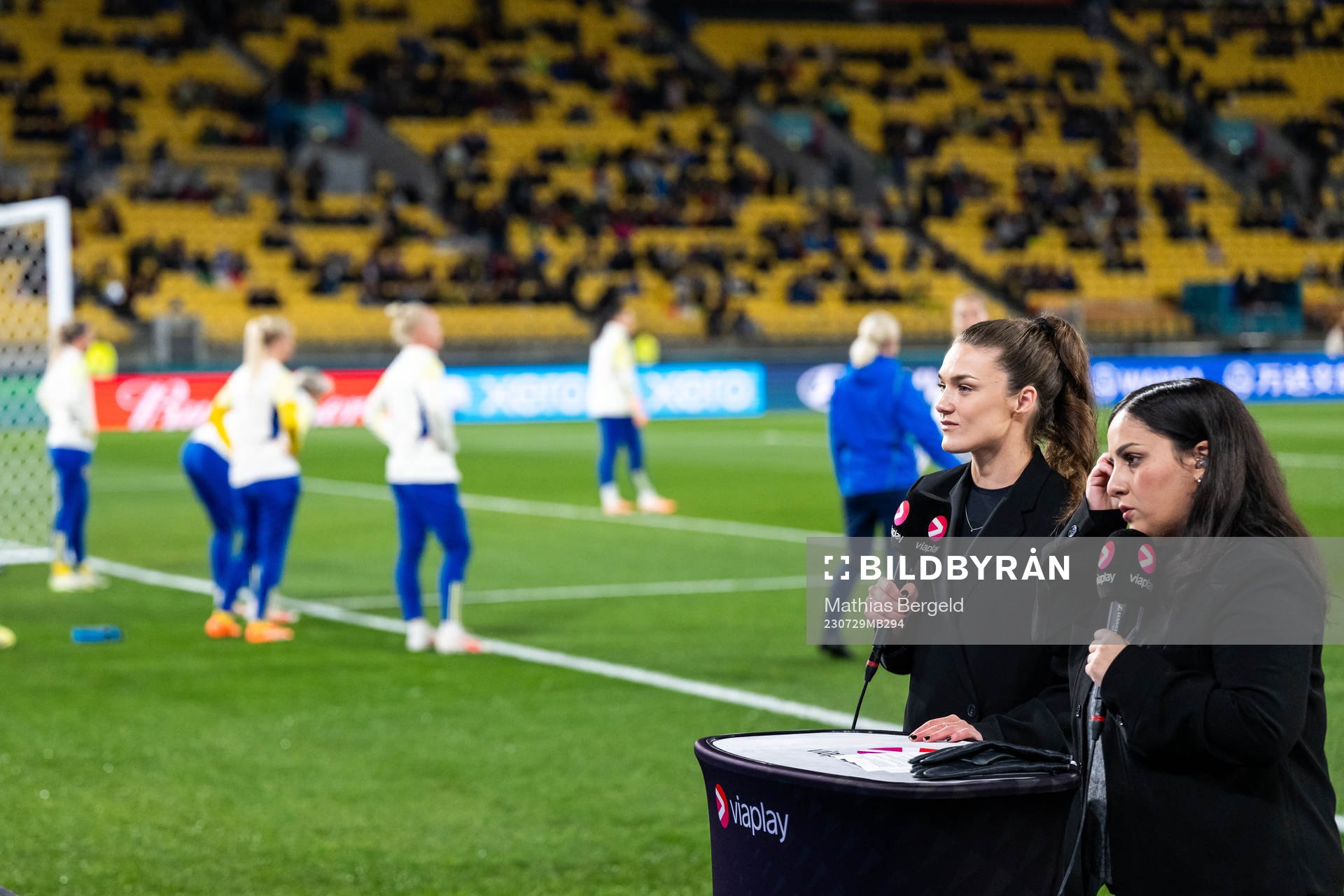 Saga Fredriksson and Jennifer Kücükaslan of Swedish