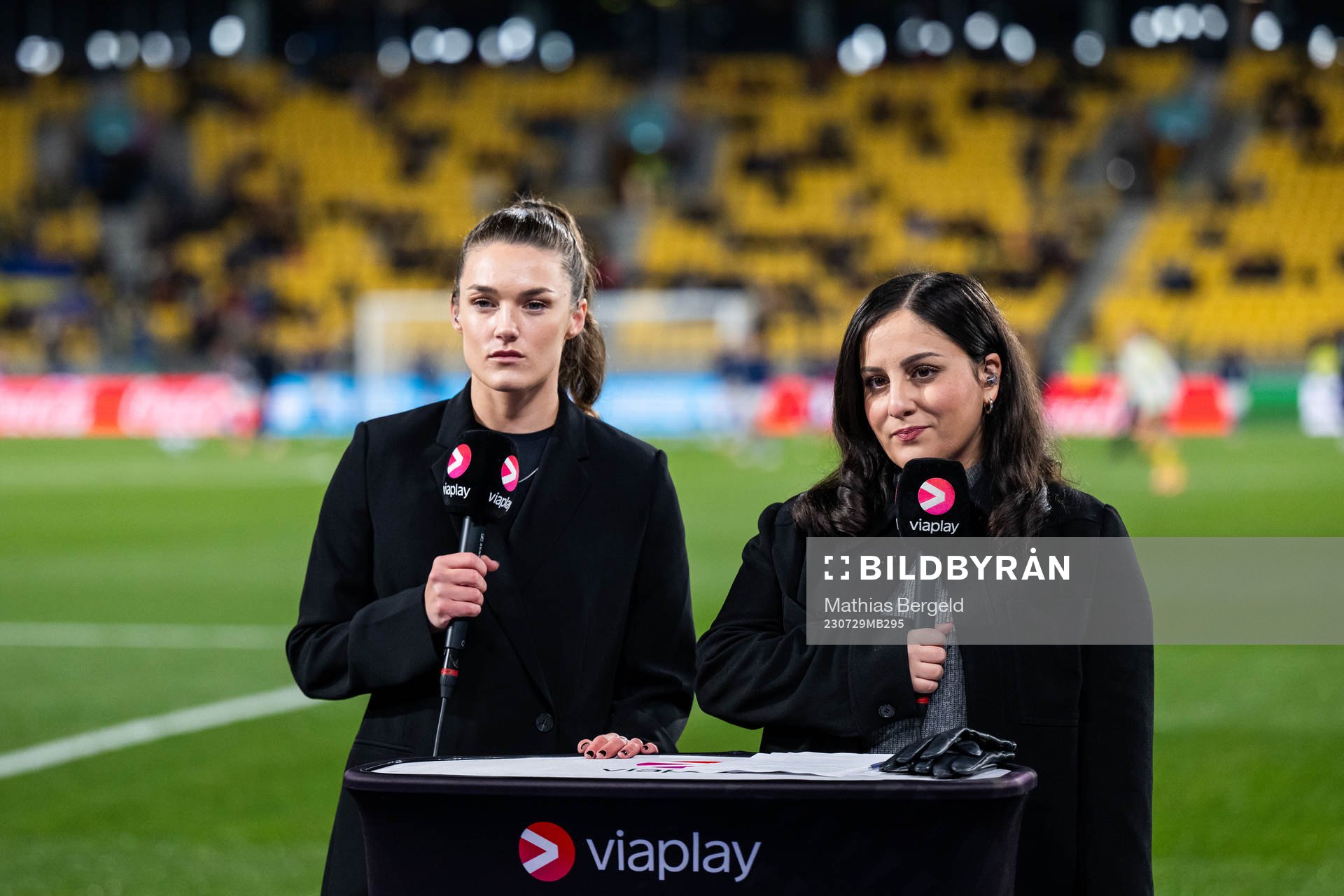 Saga Fredriksson and Jennifer Kücükaslan of Swedish