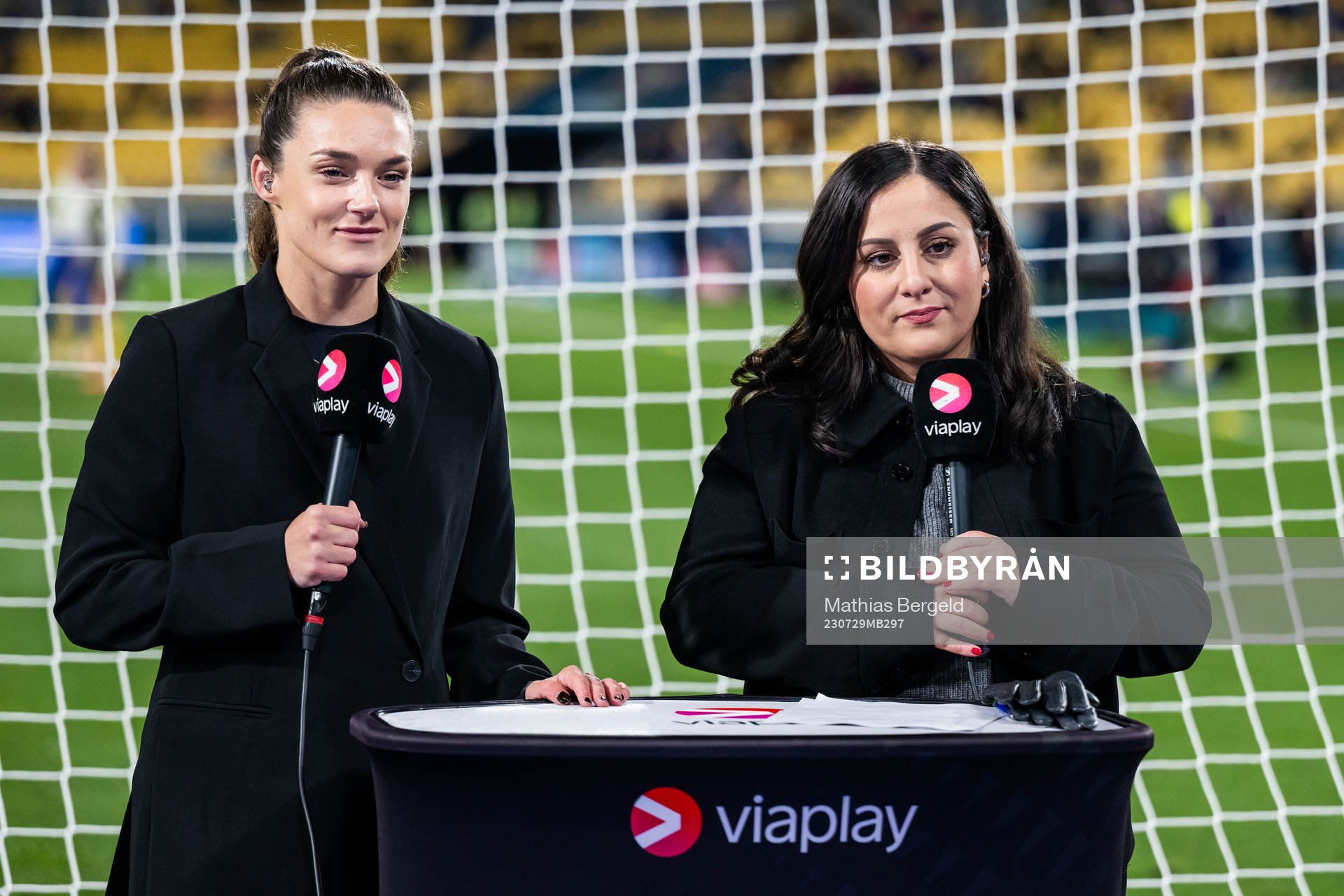 Saga Fredriksson and Jennifer Kücükaslan of Swedish