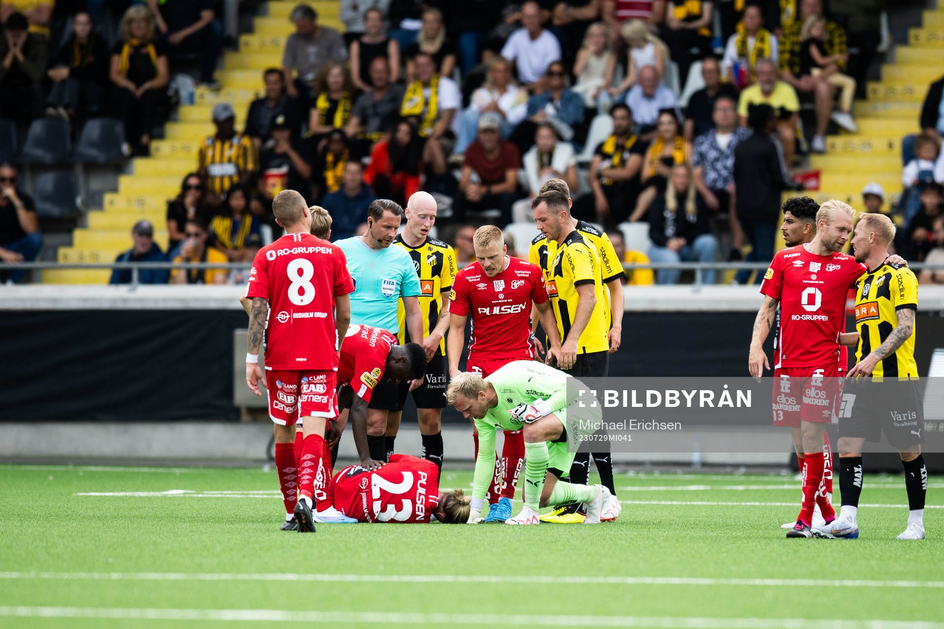 Elfsborgs Niklas Hult har ont