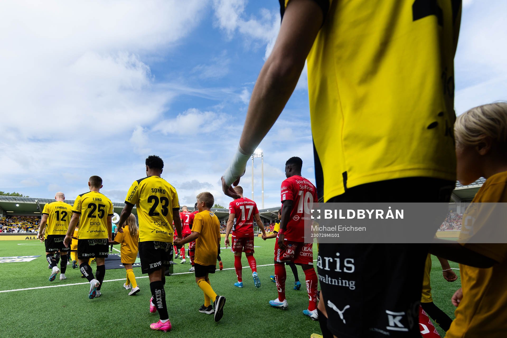 Häckens Valgeir Lunddal, Kristoffer Lund Hansen och