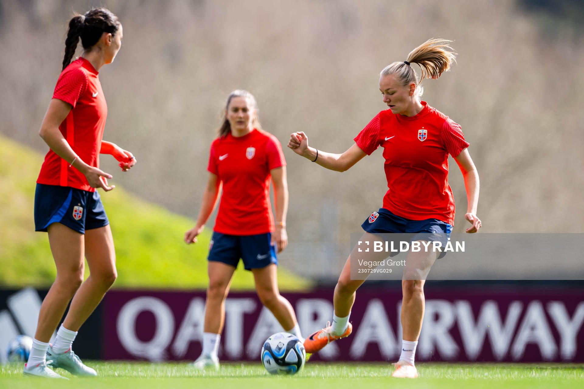 Frida Maanum of the Norwegian women’s national football