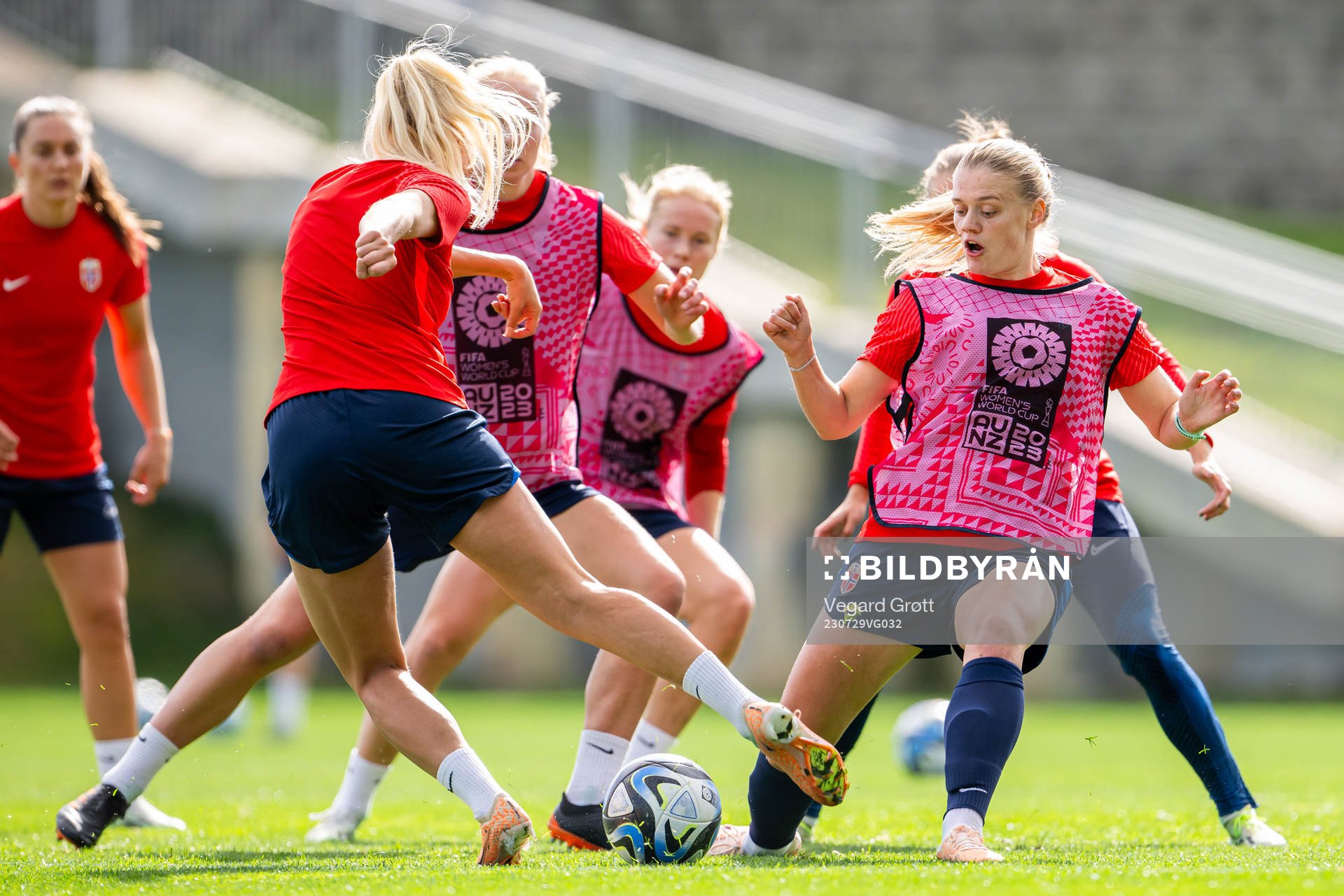 Mathilde Harviken of the Norwegian women’s national