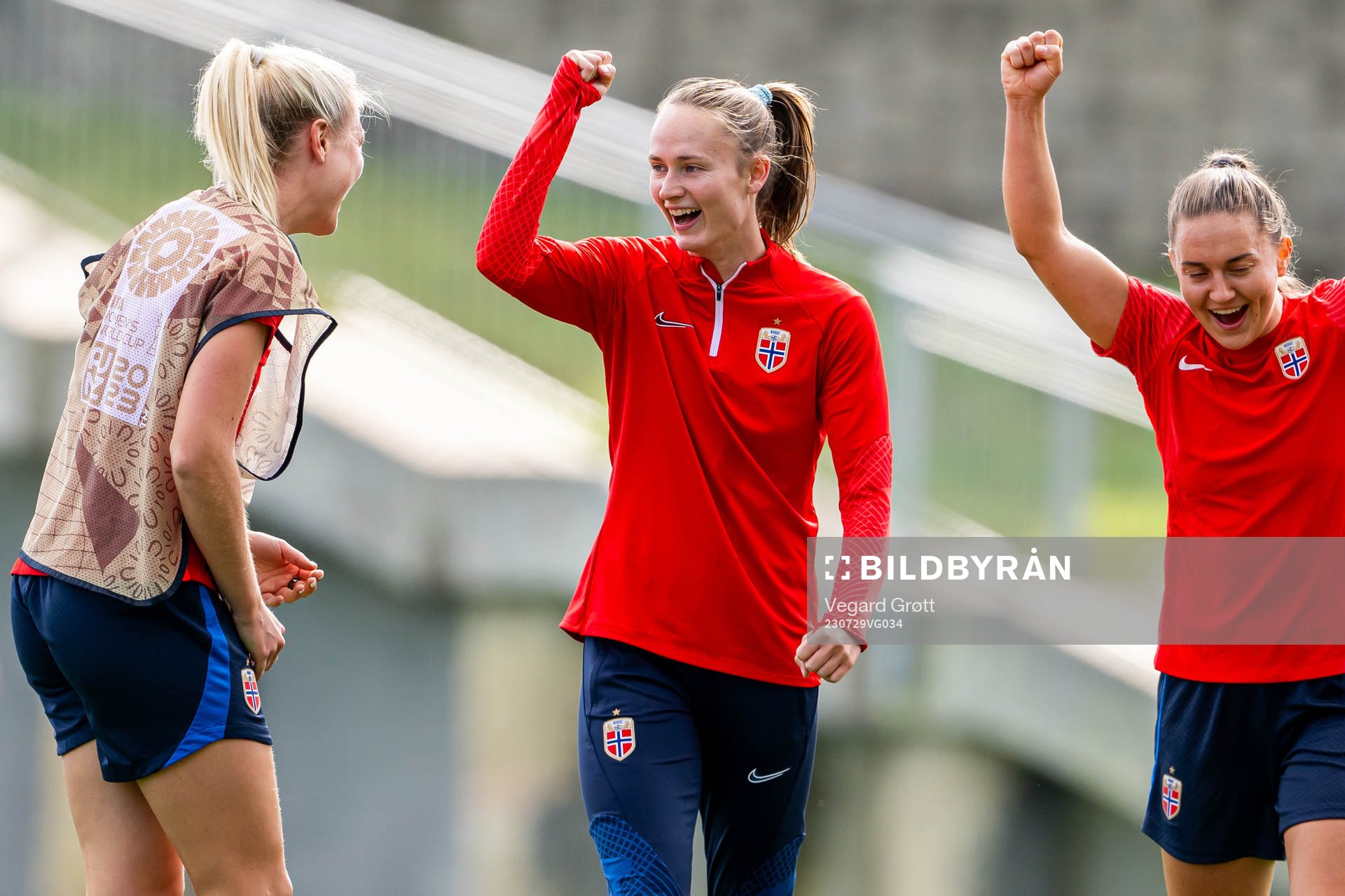 Caroline Graham Hansen of the Norwegian women’s national