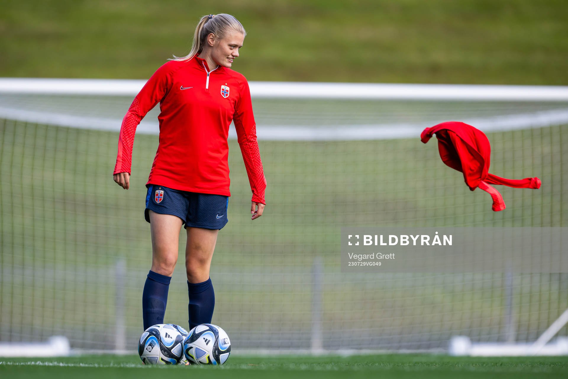 Mathilde Harviken of the Norwegian women’s national
