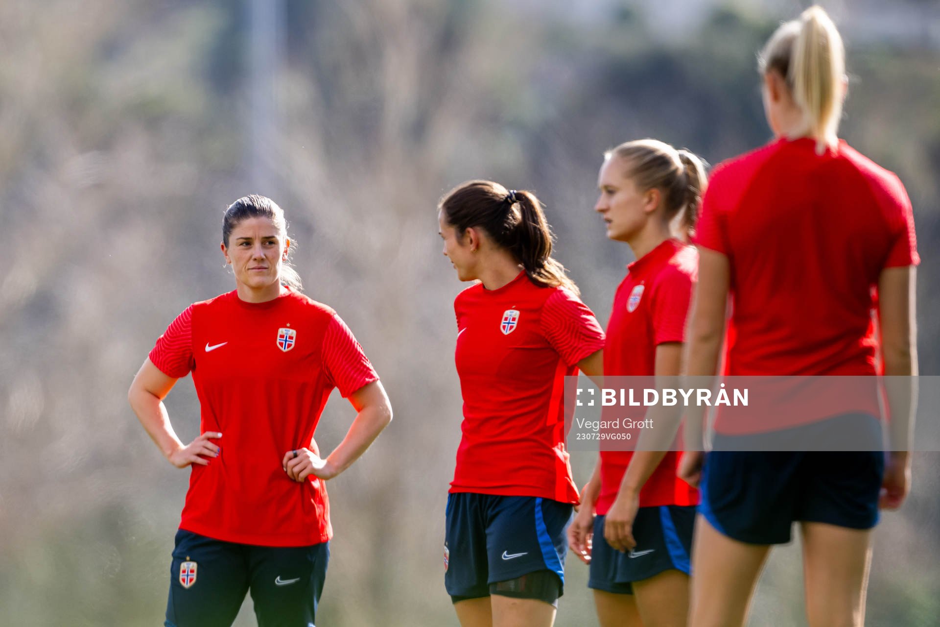 Maren Mjelde of the Norwegian women’s national football