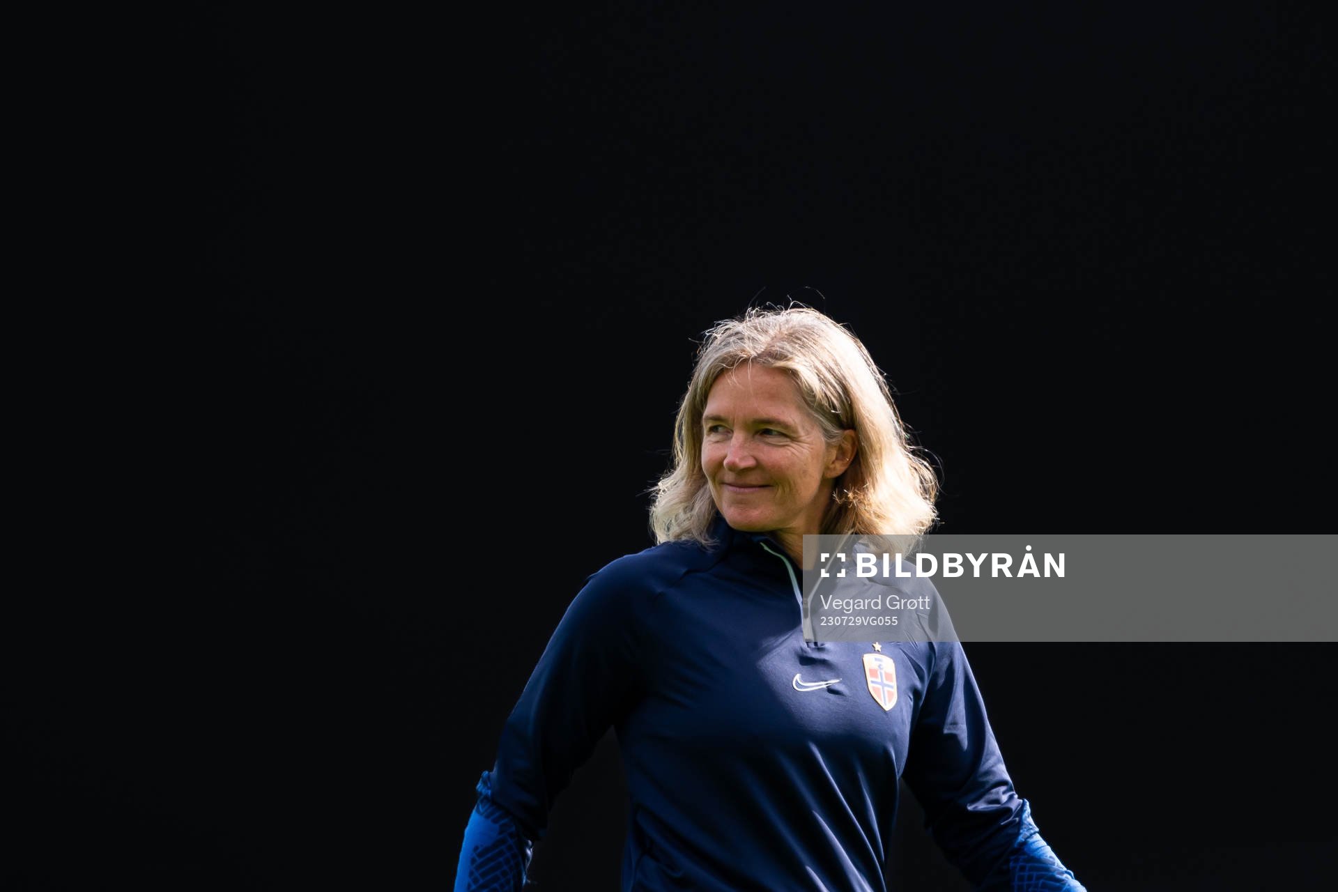 Hege Riise, head coach of the Norwegian women’s national