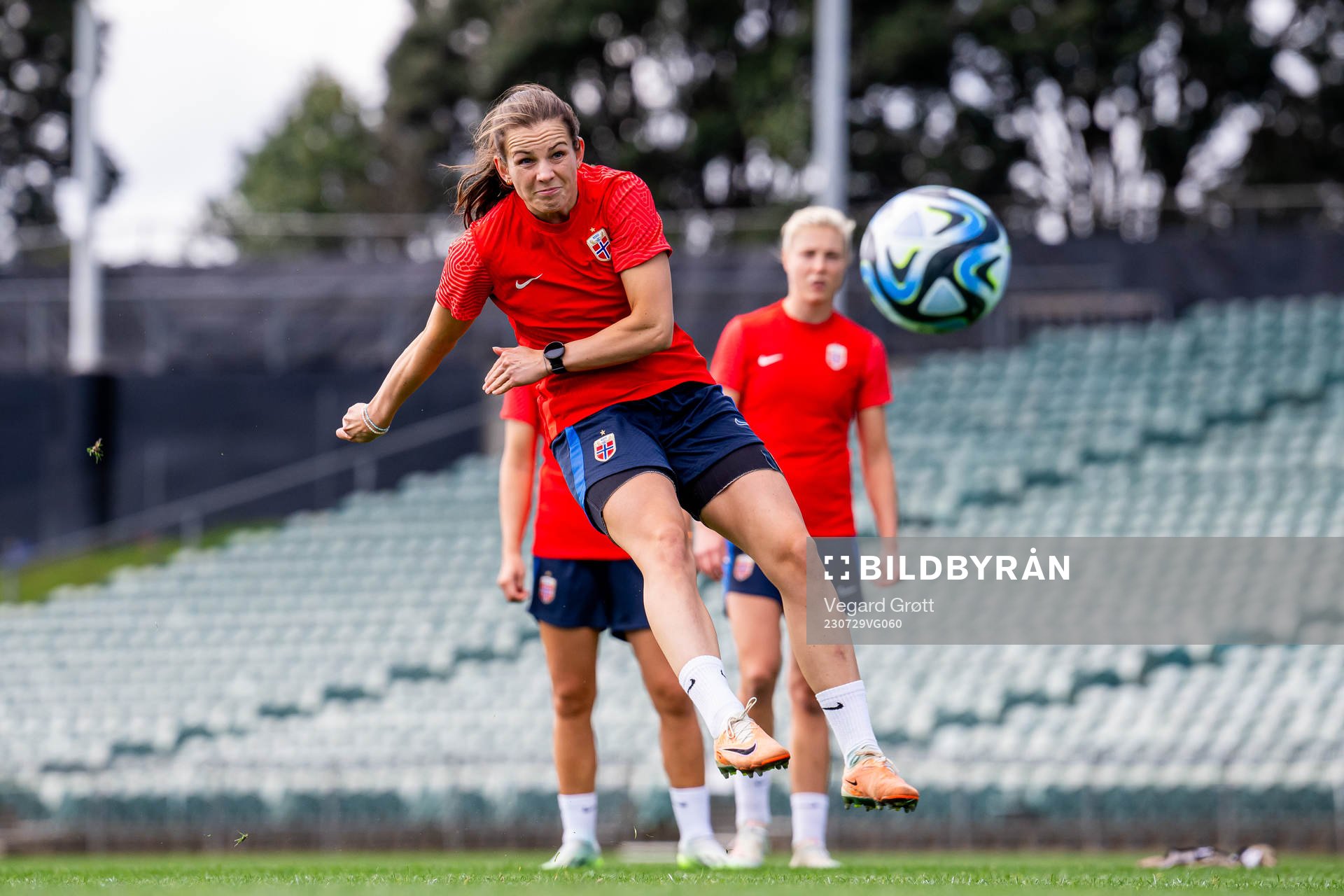 Tuva Hansen of the Norwegian women’s national football