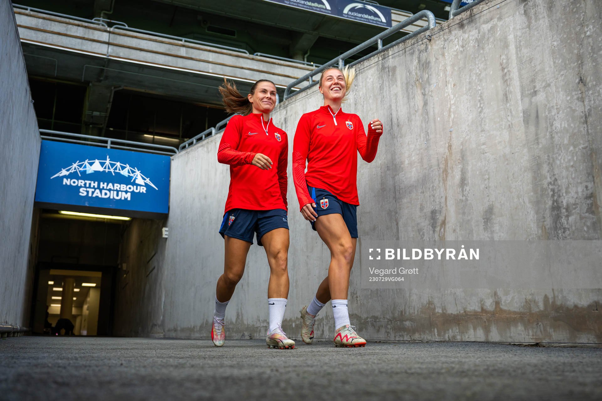 Emilie Bosshard Haavi and Sophie Román Haug of the