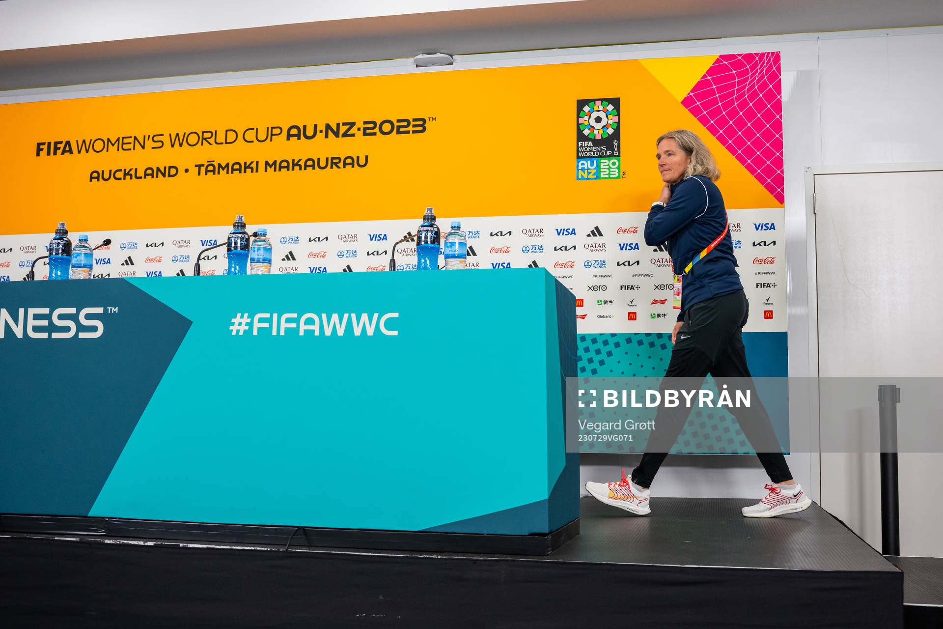 Hege Riise, head coach of the Norwegian women’s national