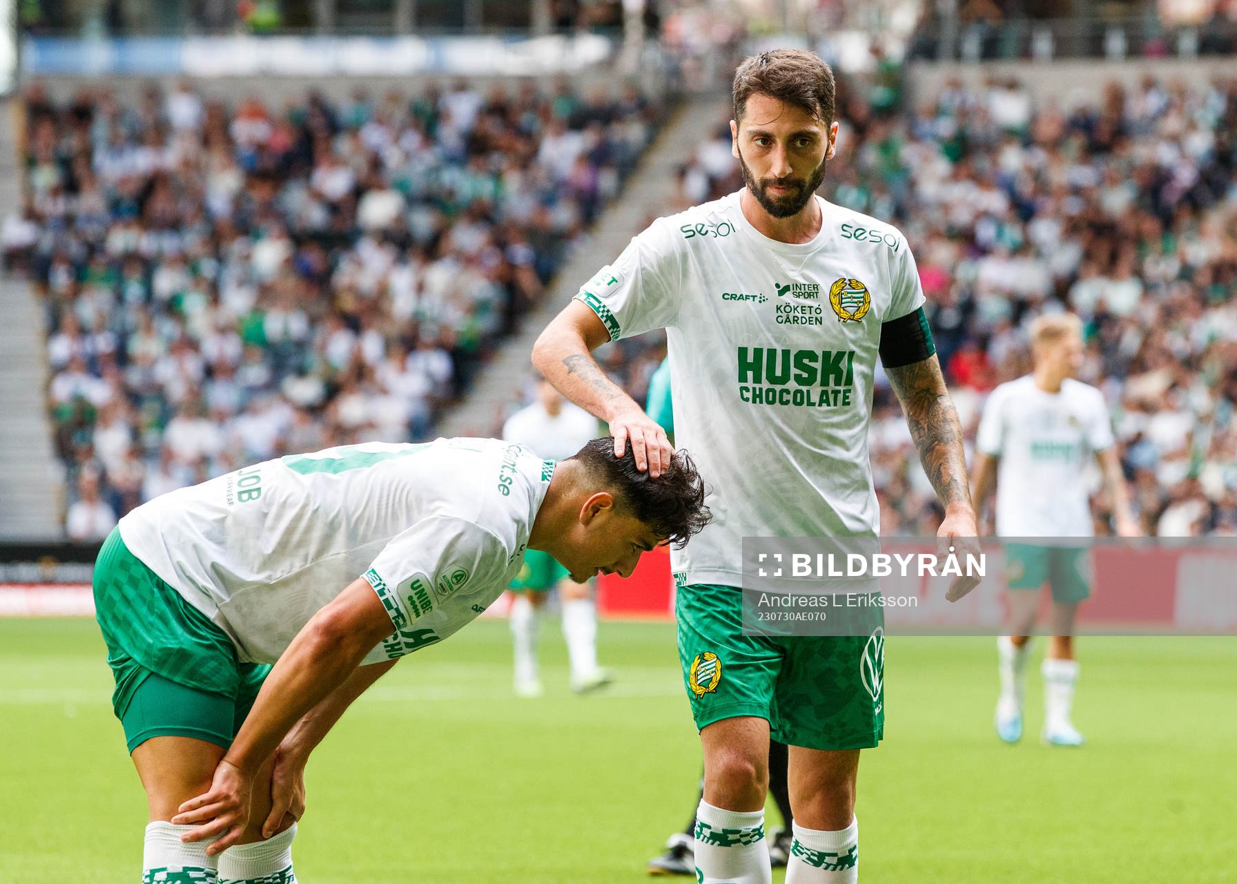 Hammarbys Jusef Erabi och Nahir Besara