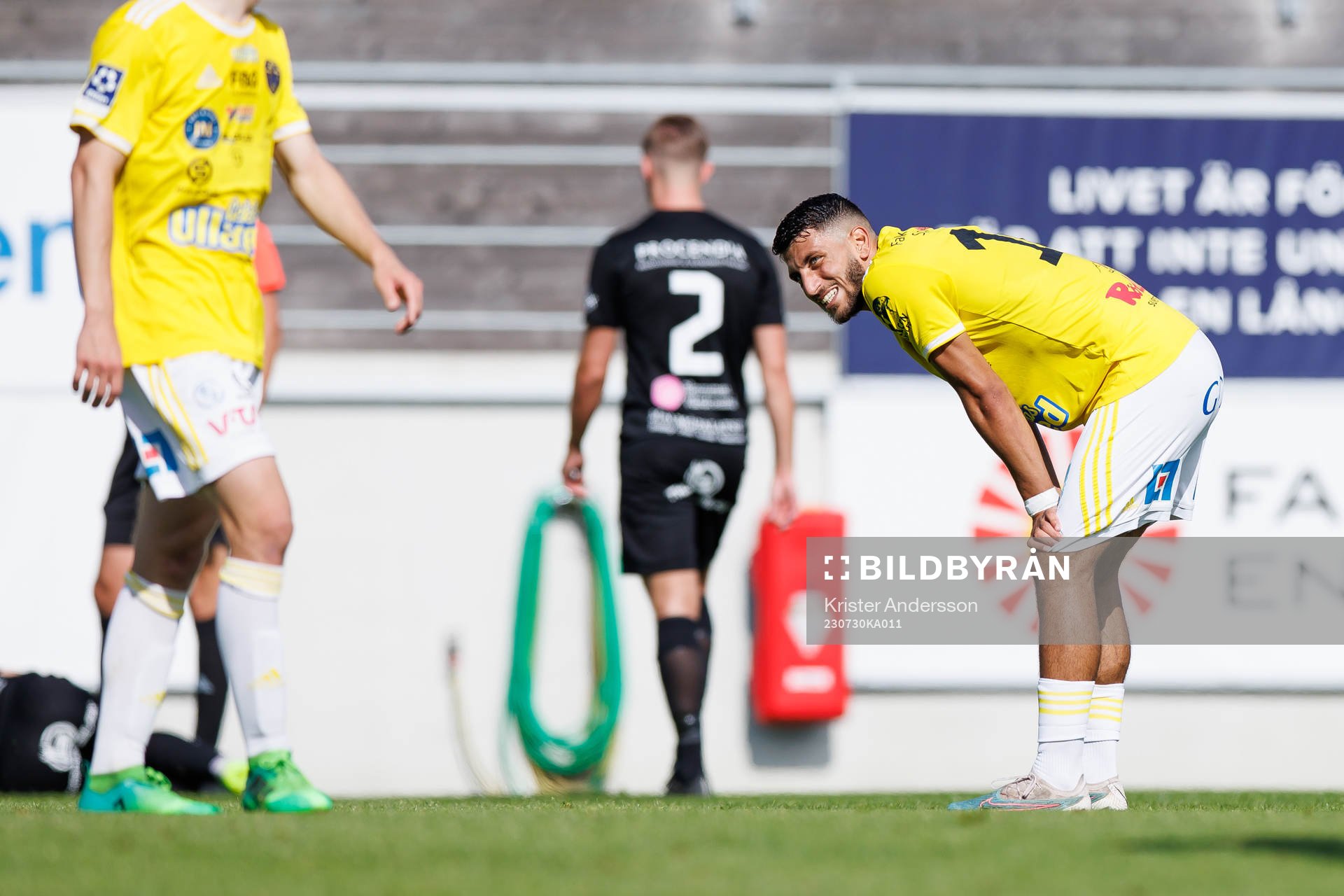 Falkenbergs Leonardo Farah Shahin deppar