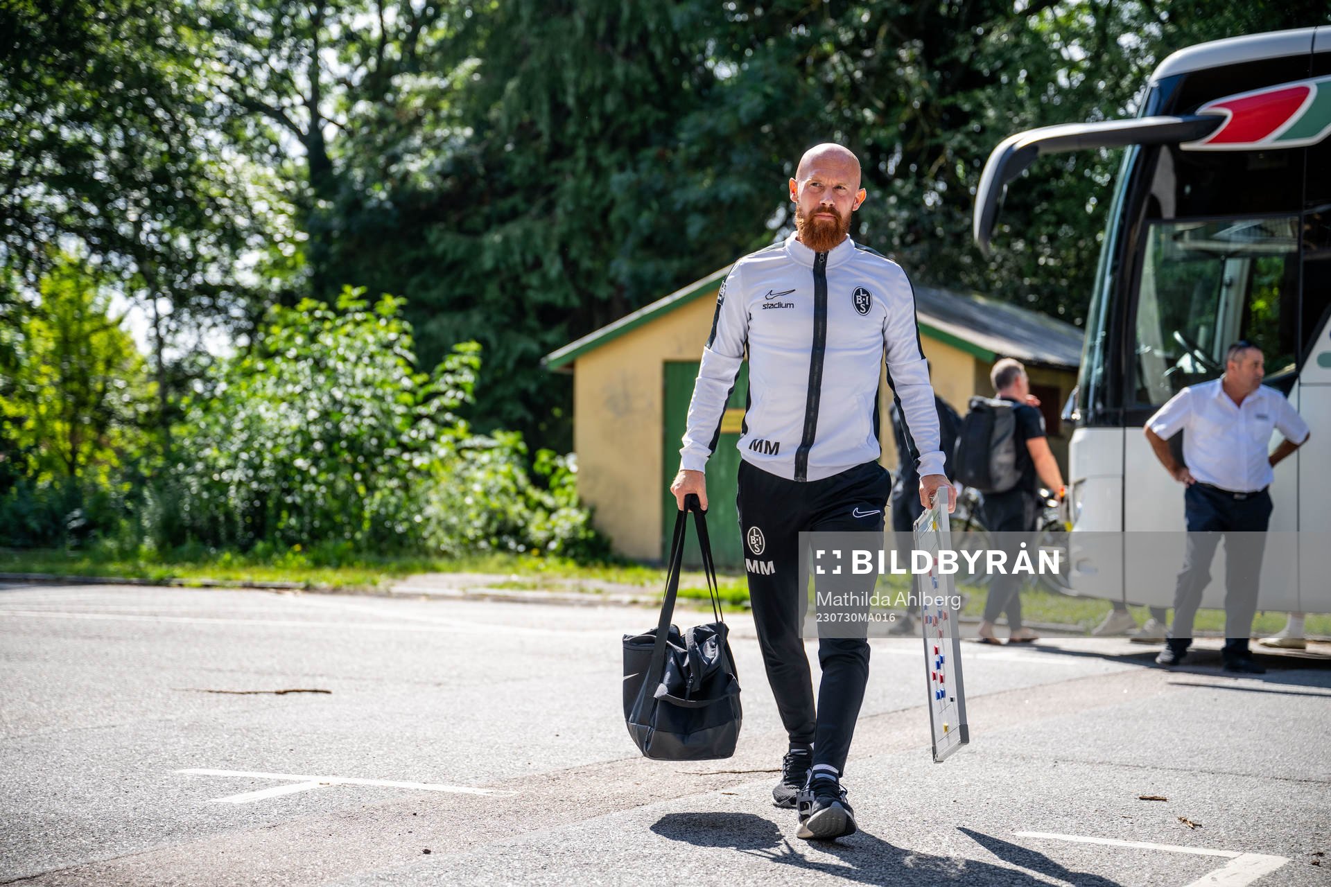 Landskronas tränare Max Mölder