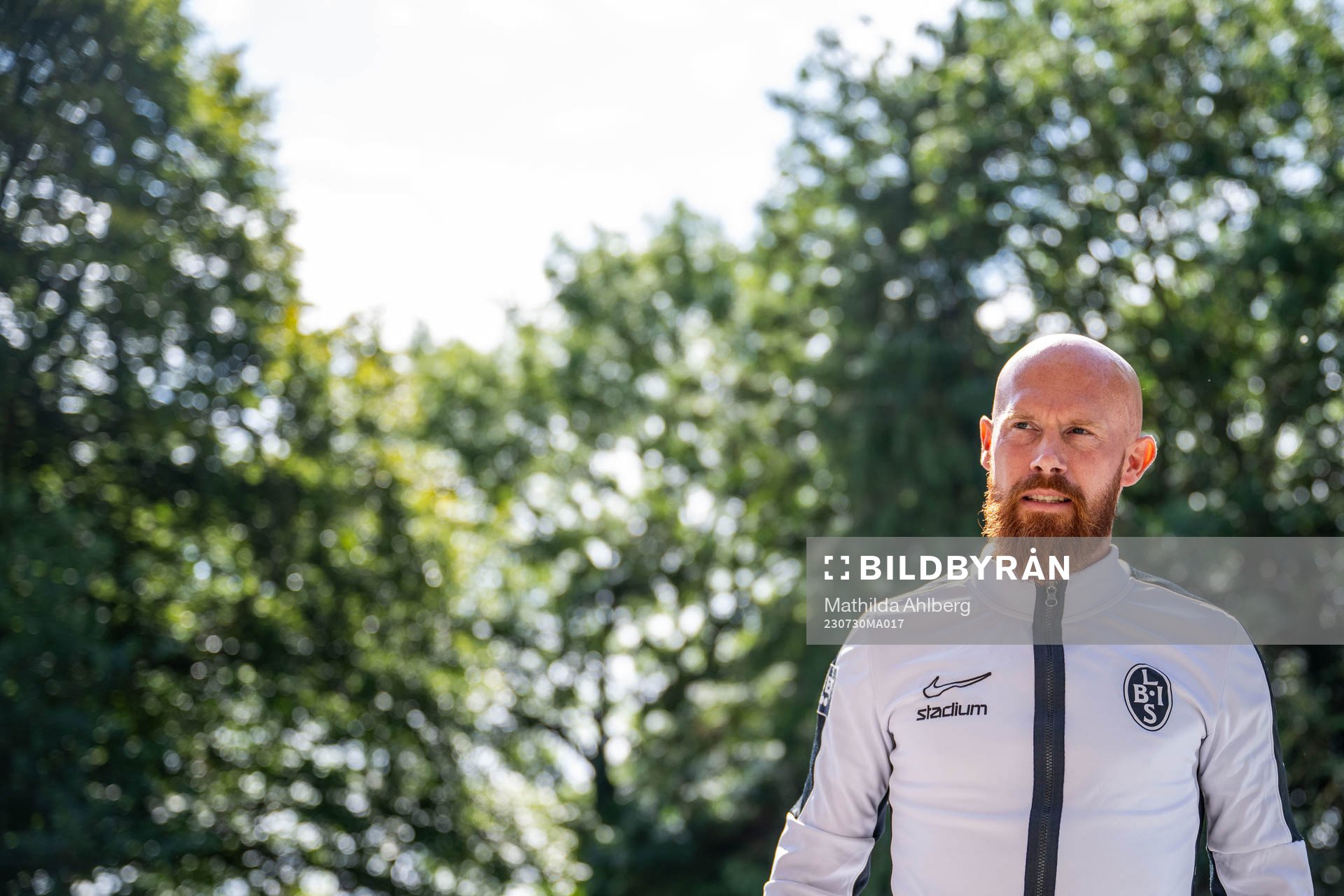 Landskronas tränare Max Mölder