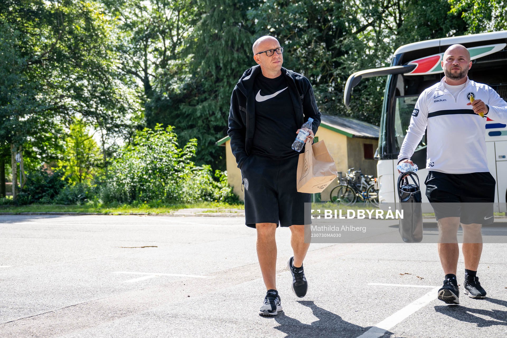 Landskronas manager Billy Magnusson