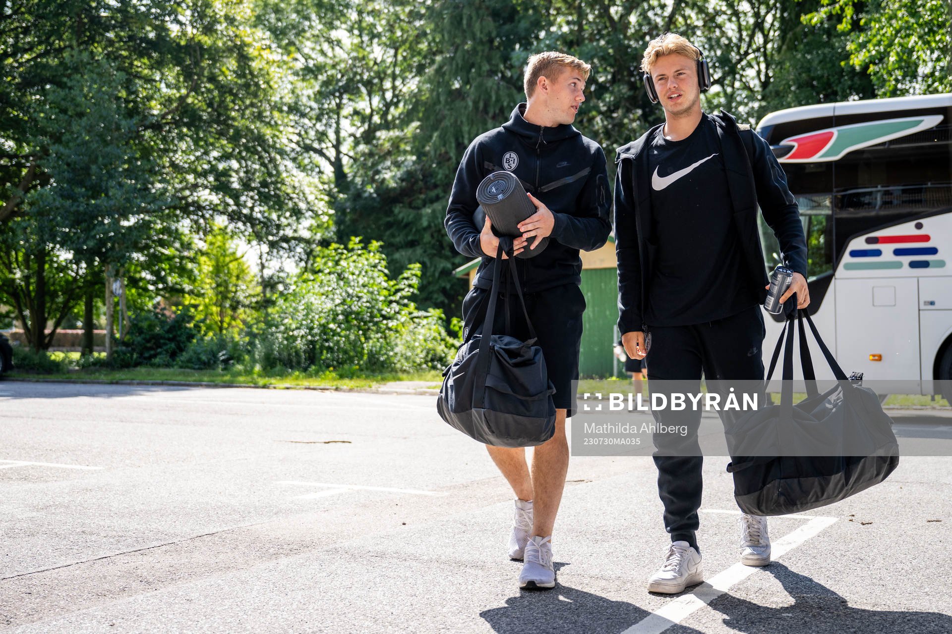 Landkronas Jesper Strid och Frederik Ihler