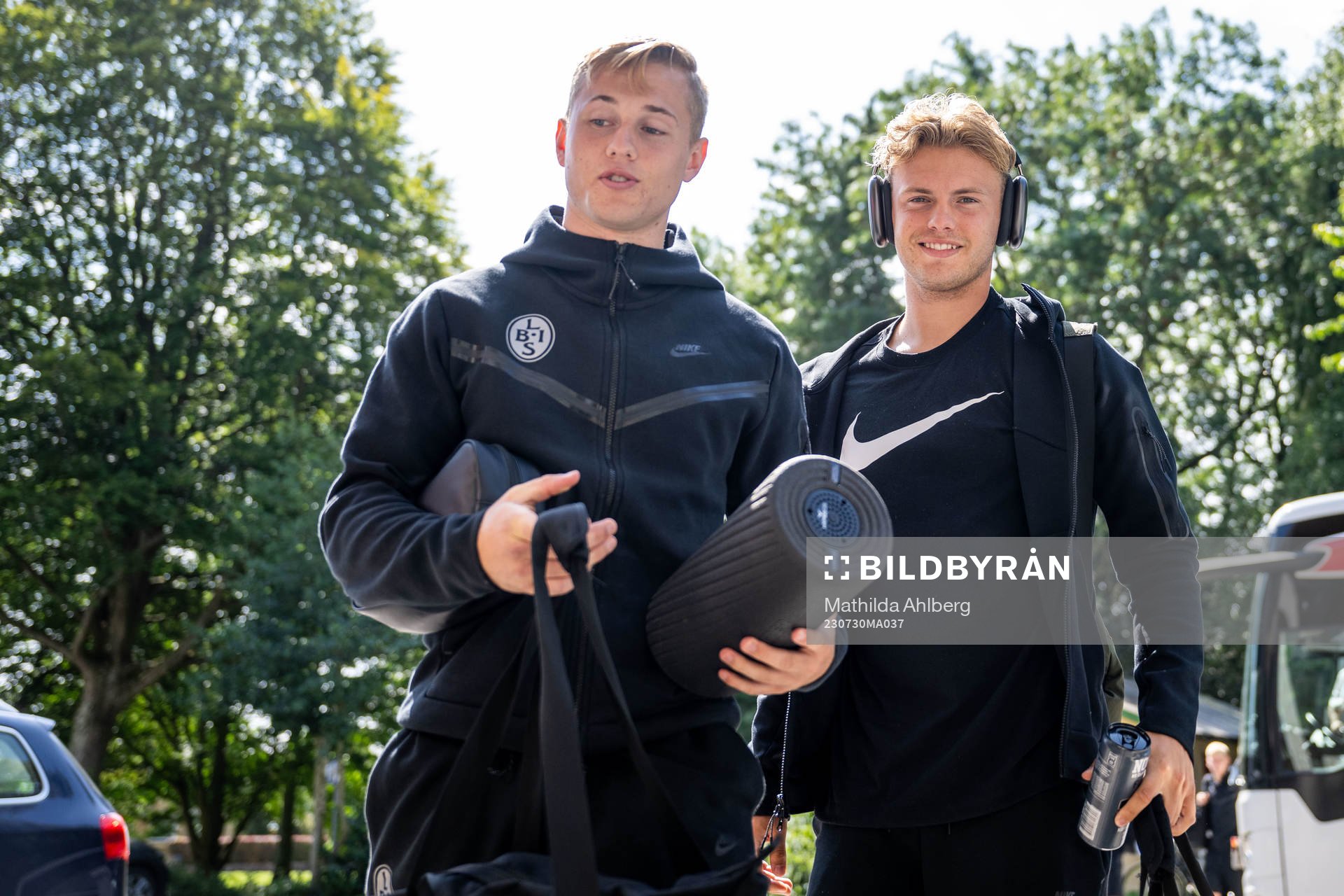 Landkronas Jesper Strid och Frederik Ihler