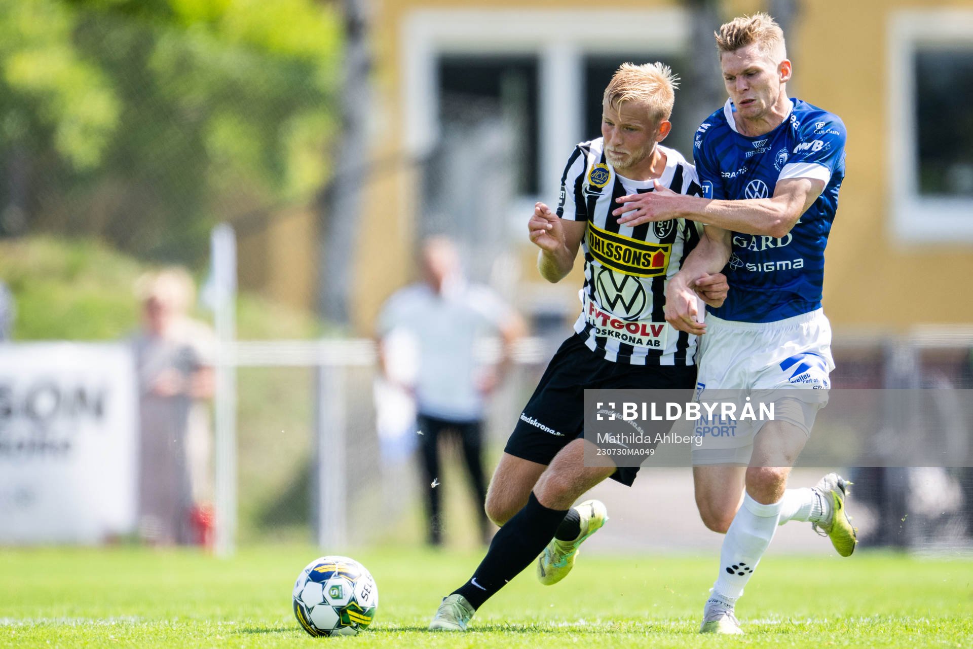 Landskronas Johan Rapp och Trelleborgs Fritiof Björken