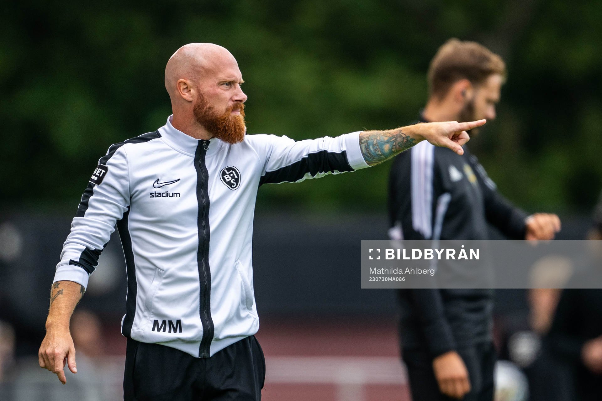 Landskronas tränare Max Mölder