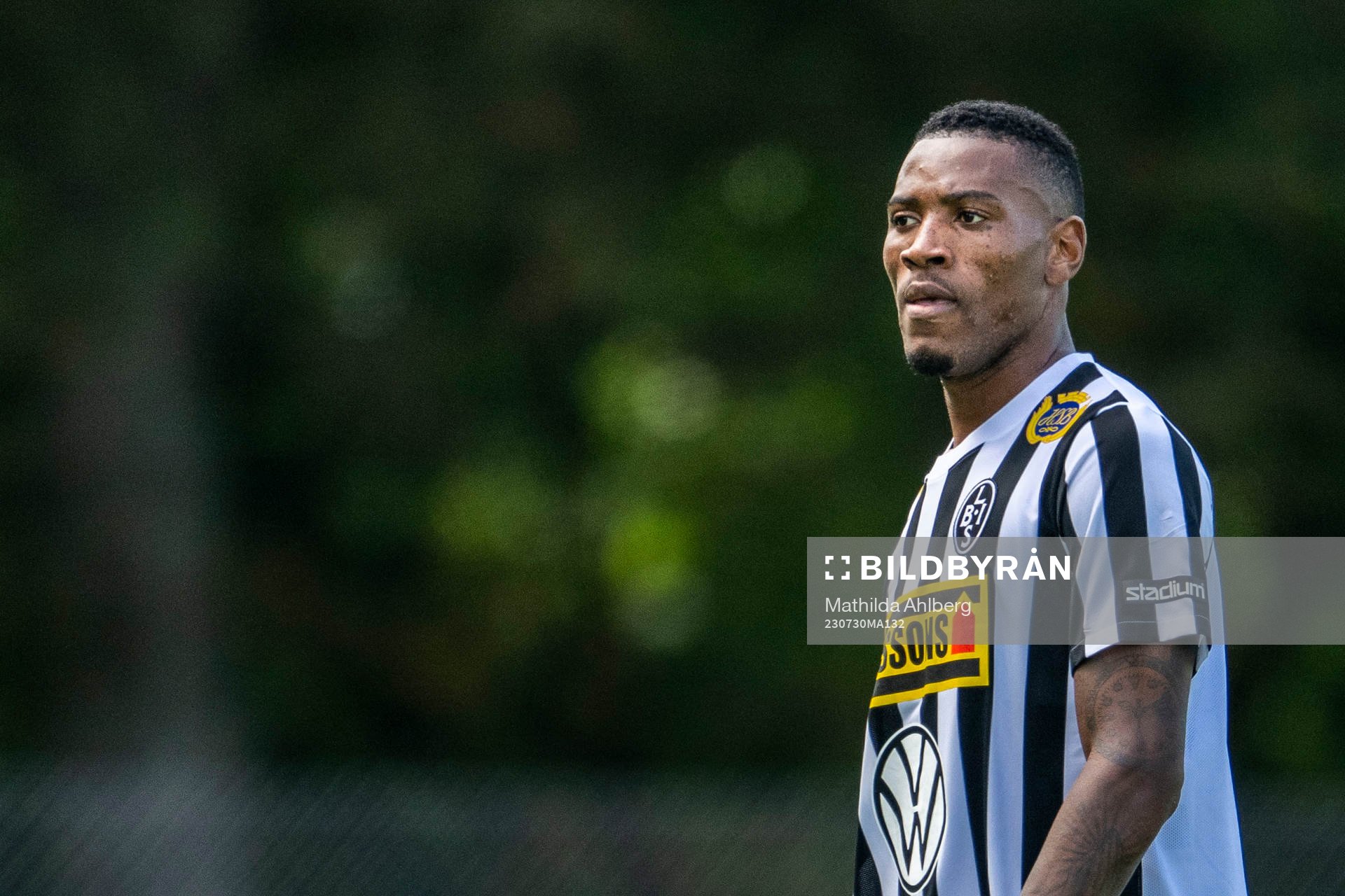 Landskronas Samuel Kotto deppar