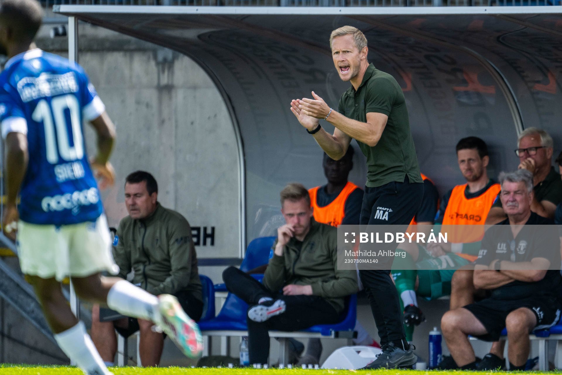 Trelleborgs assisterande tränare Magnus Andersson