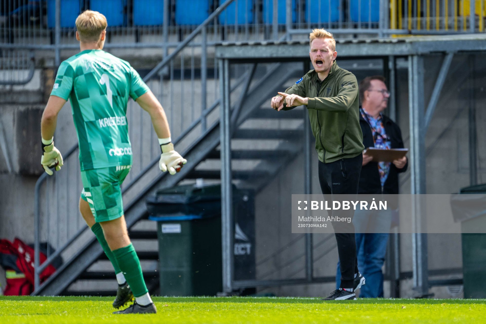Trelleborgs målvaktstränare Patrik Abrahamsson