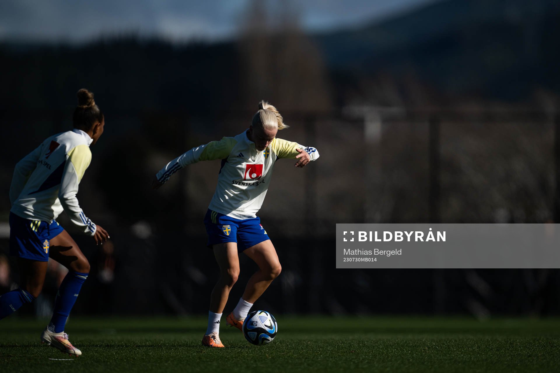 Anna Sandberg of the Swedish women's national football team