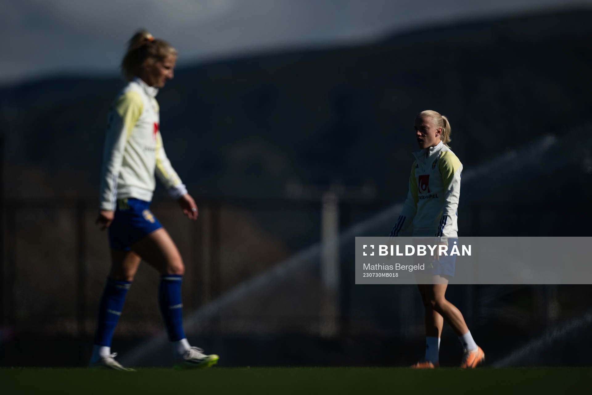Anna Sandberg of the Swedish women's national football team