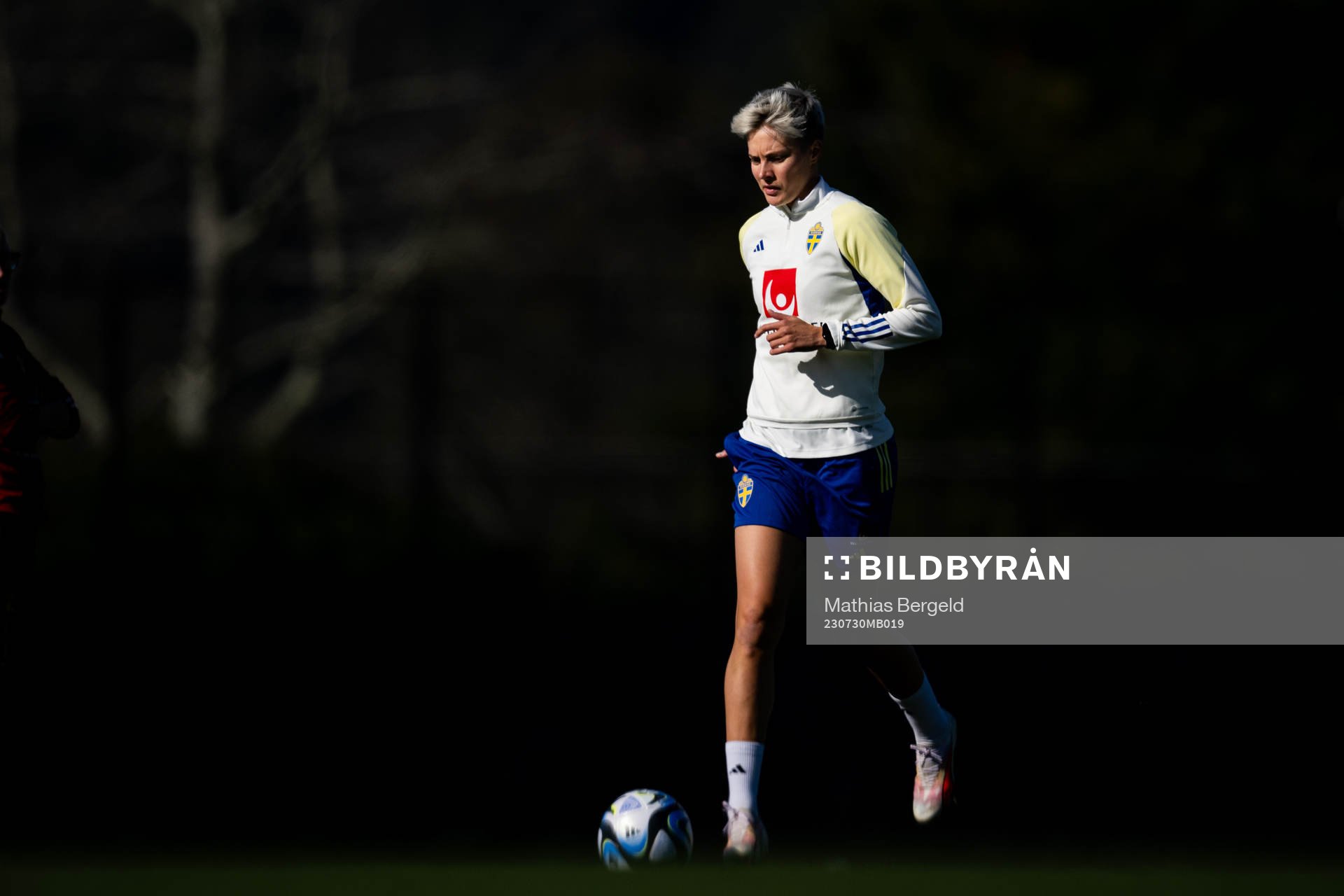 Lina Hurtig of the Swedish women's national football team
