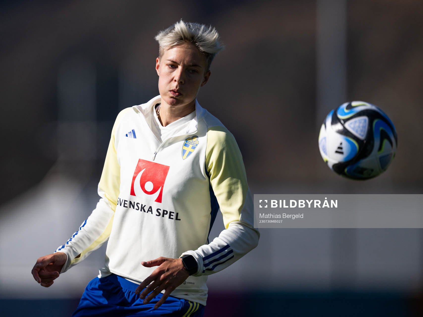 Lina Hurtig of the Swedish women's national football team