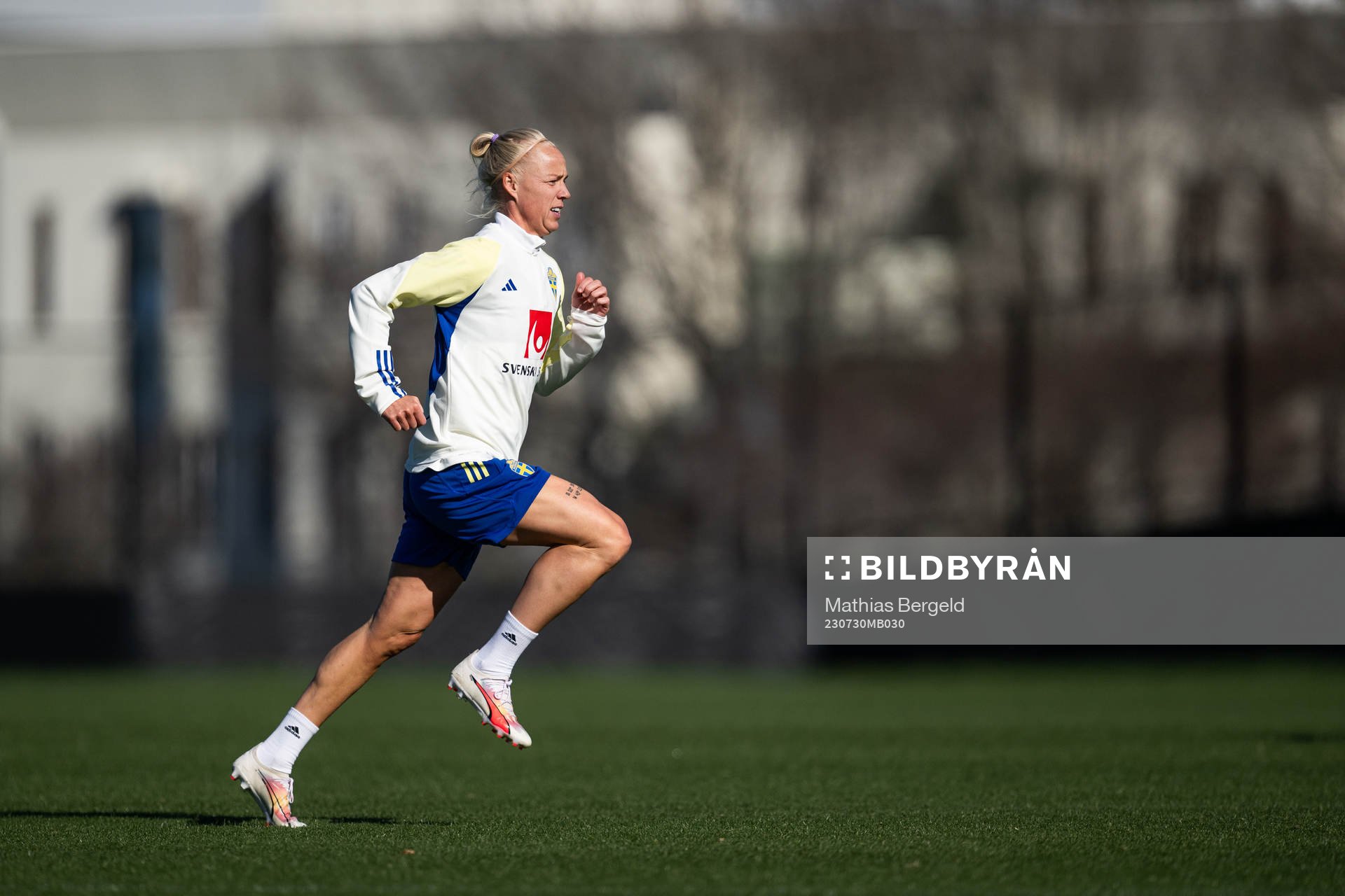 Caroline Seger of the Swedish women's national football
